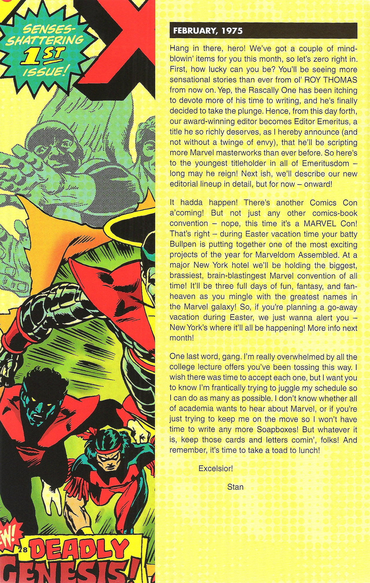 Read online Stan's Soapbox: The Collection comic -  Issue # TPB - 68