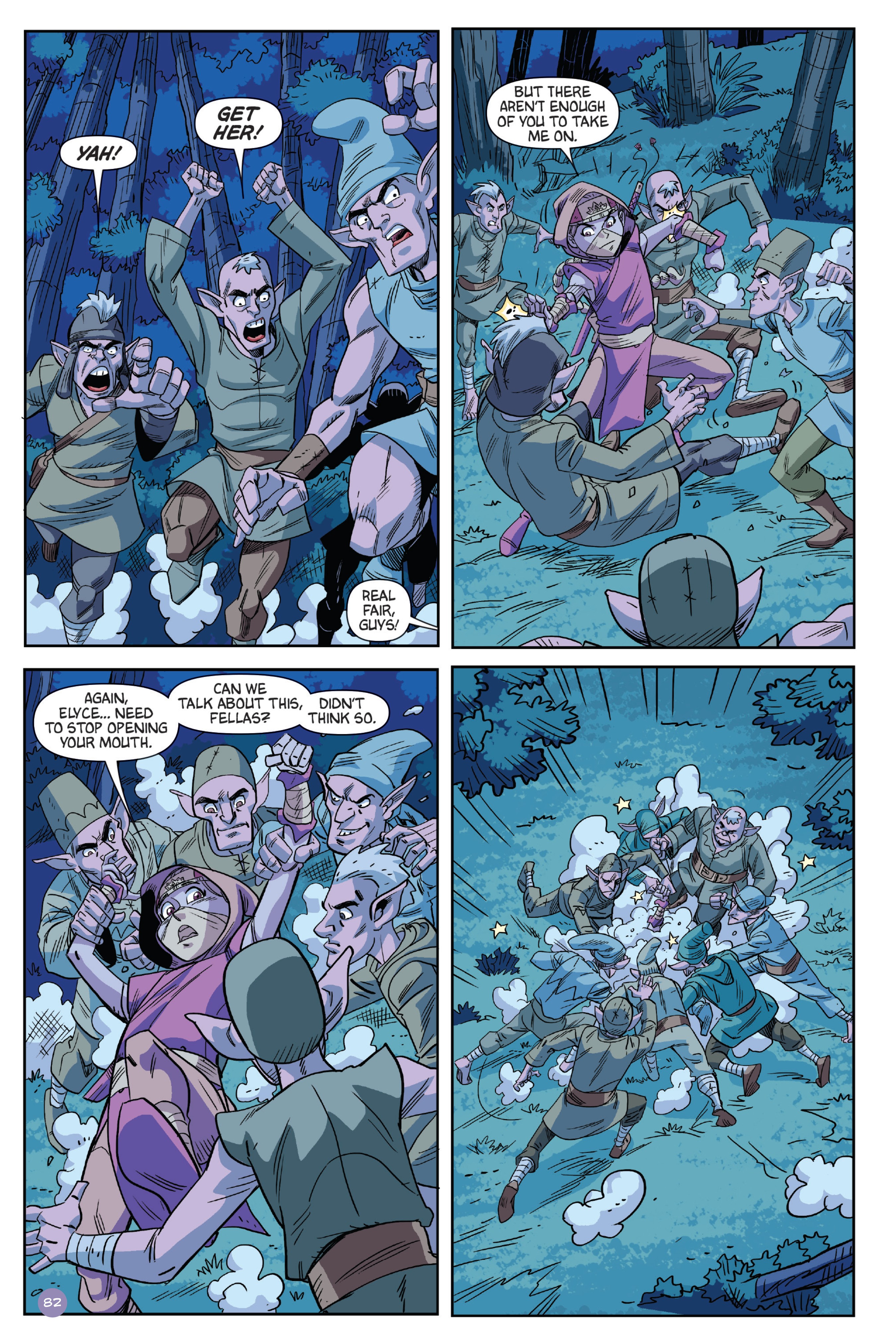 Read online Princess Ninjas comic -  Issue # TPB - 83