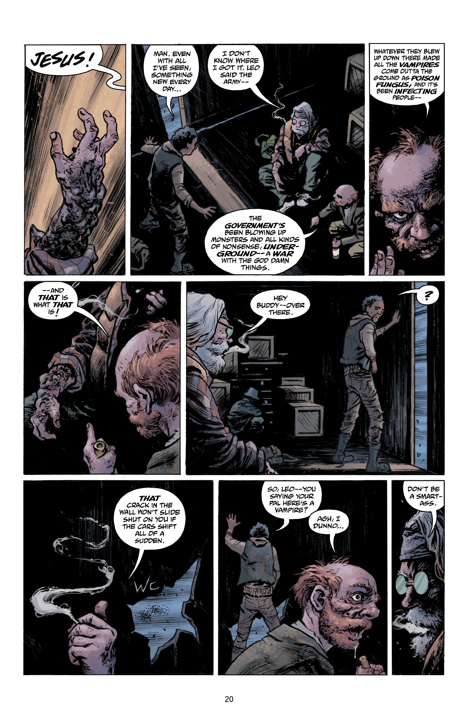 Read online Abe Sapien comic -  Issue # _TPB Dark and Terrible 1 (Part 1) - 21