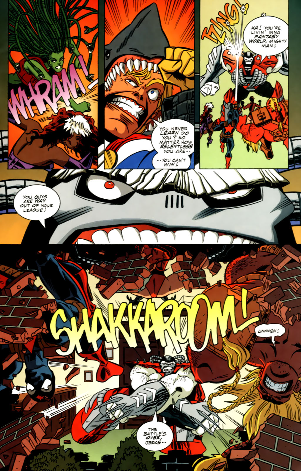Read online Freak Force (1997) comic -  Issue #3 - 5
