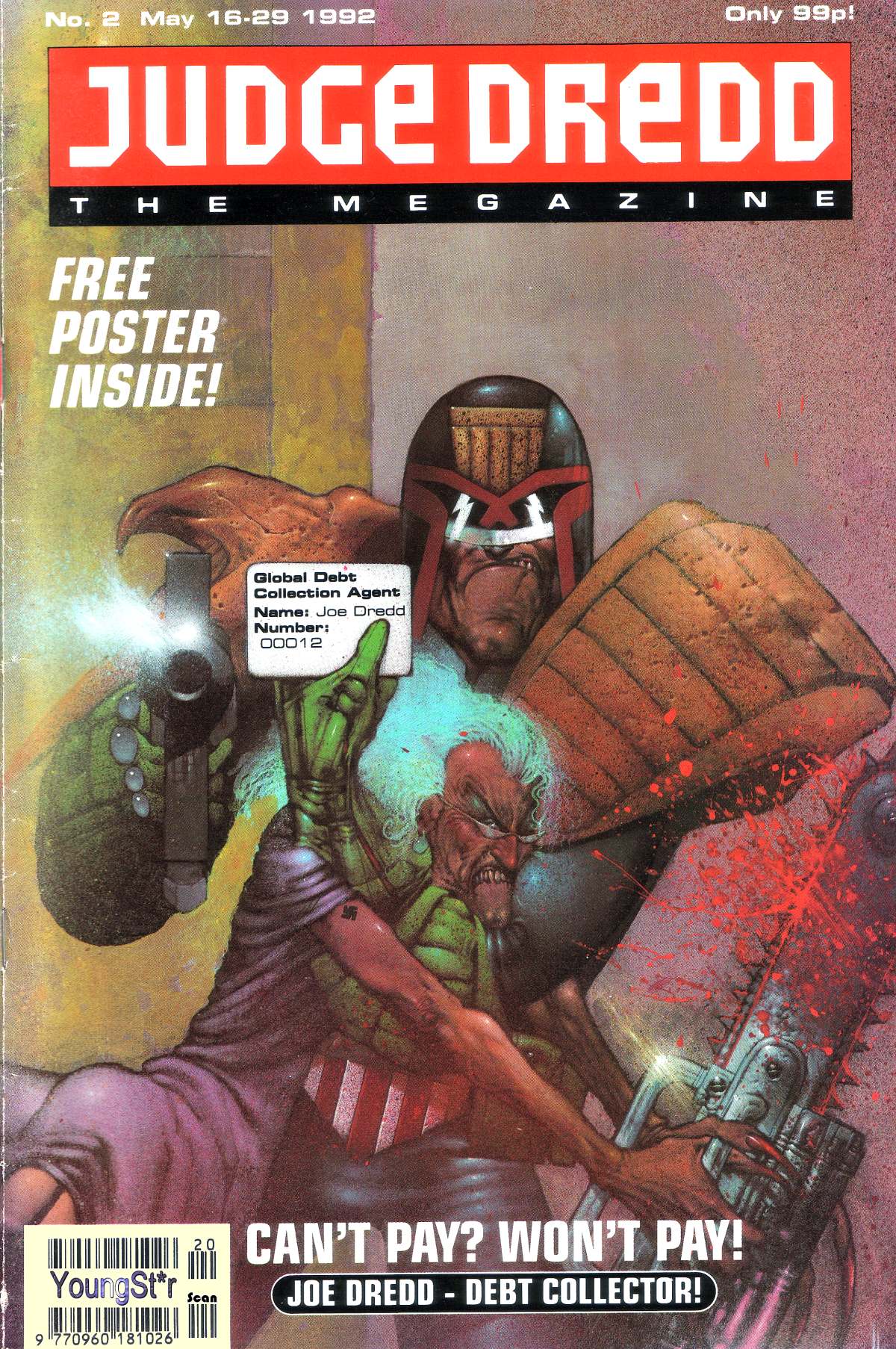 Read online Judge Dredd: The Megazine (vol. 2) comic -  Issue #2 - 1