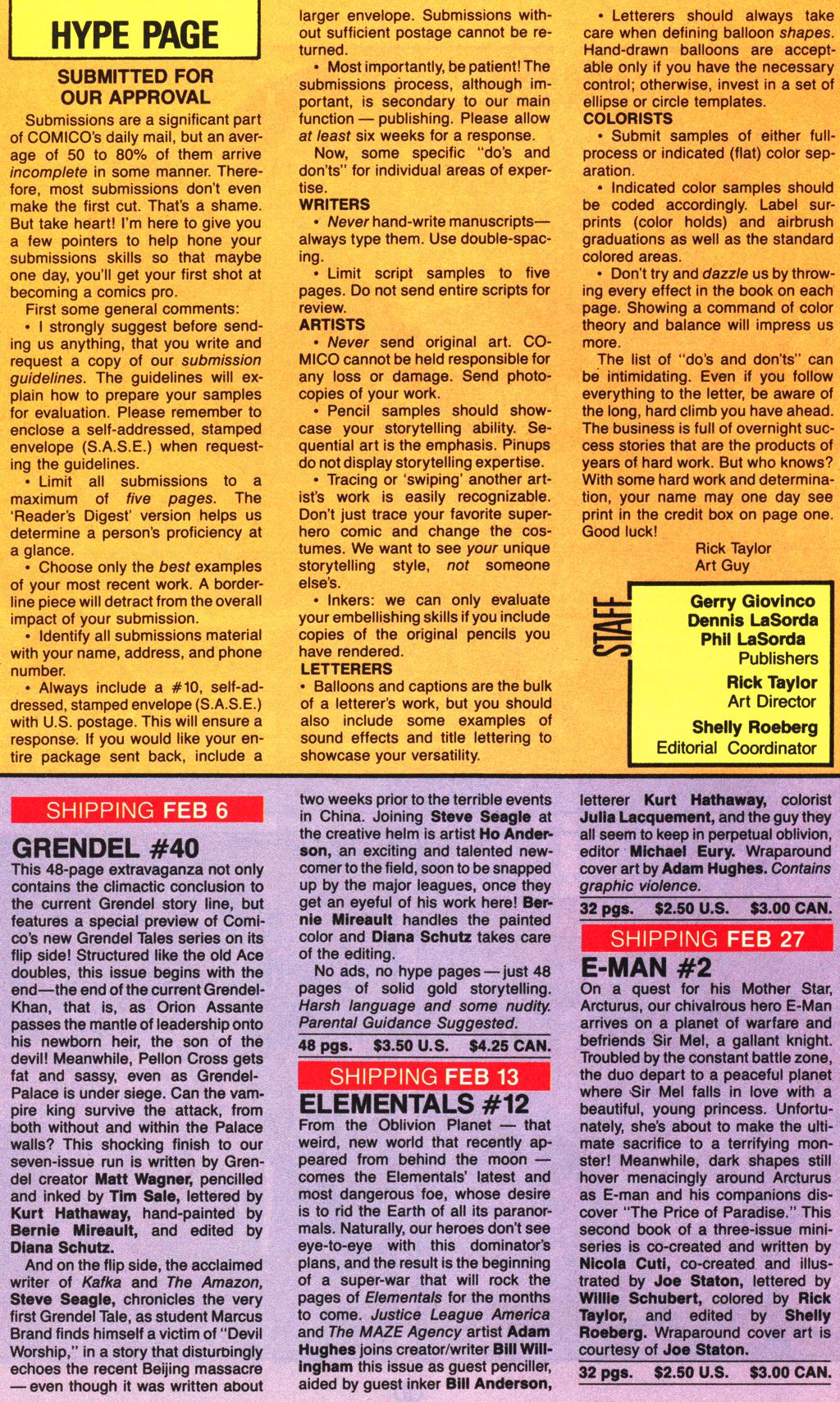 Read online Elementals (1989) comic -  Issue #11 - 29