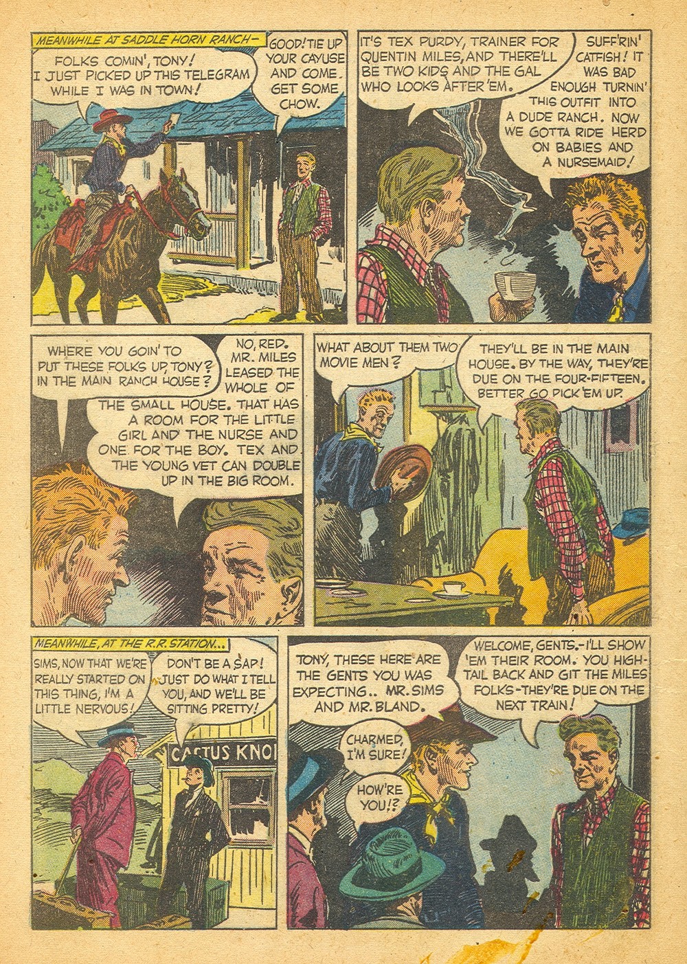 Read online Four Color Comics comic -  Issue #554 - 4