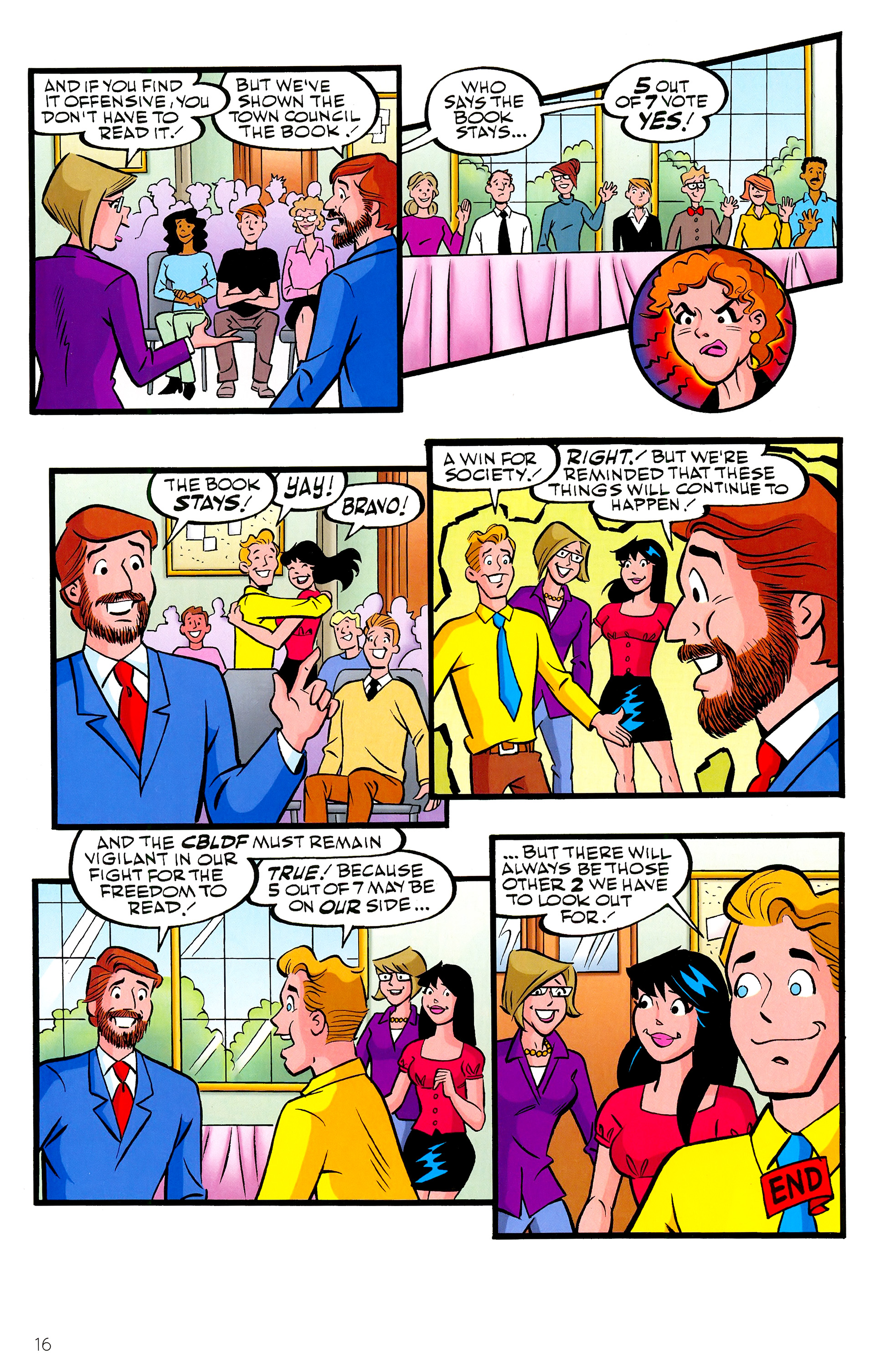 Read online Free Comic Book Day 2015 comic -  Issue # The CBLDF presents Defend Comics - 18