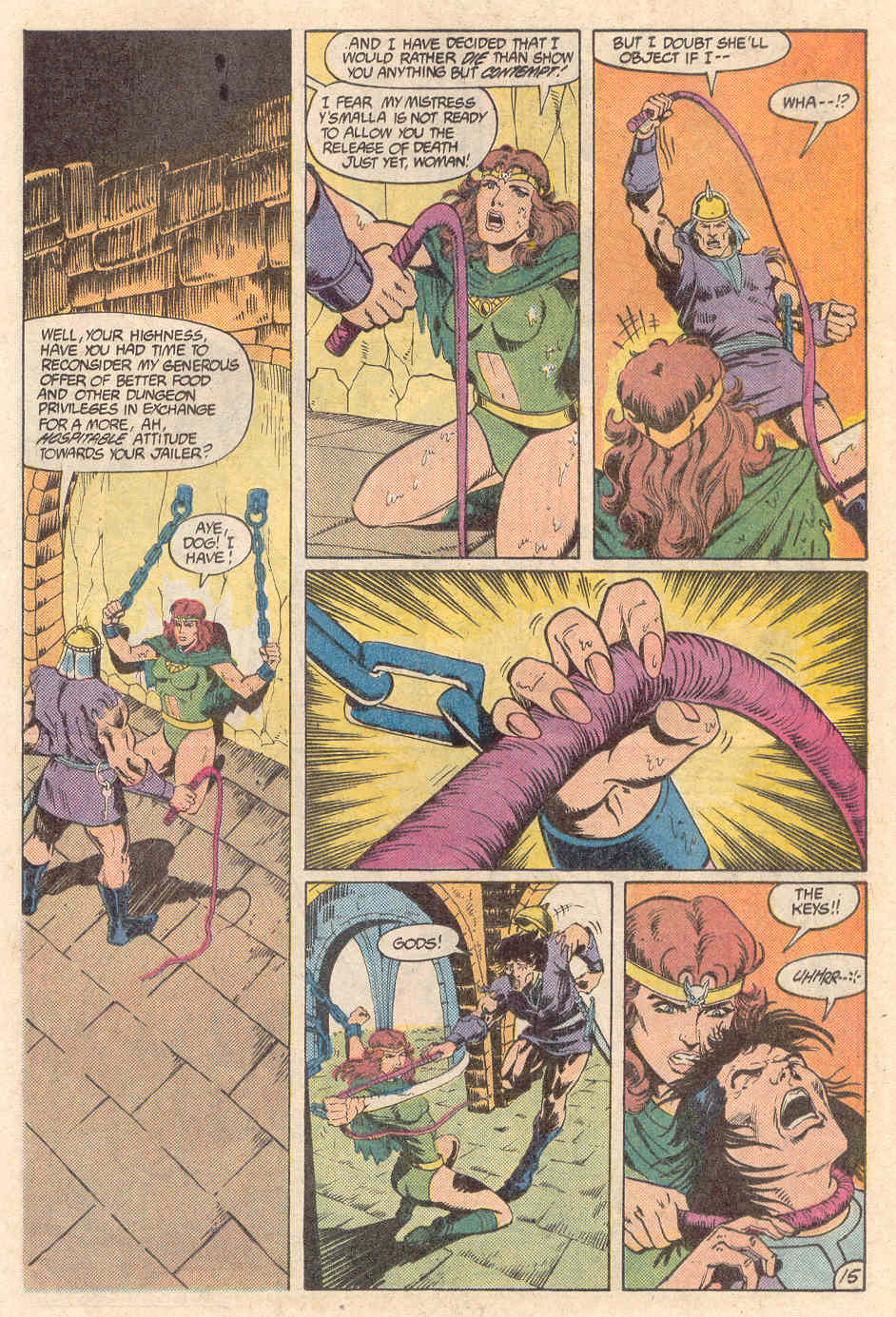 Read online Warlord (1976) comic -  Issue #121 - 15