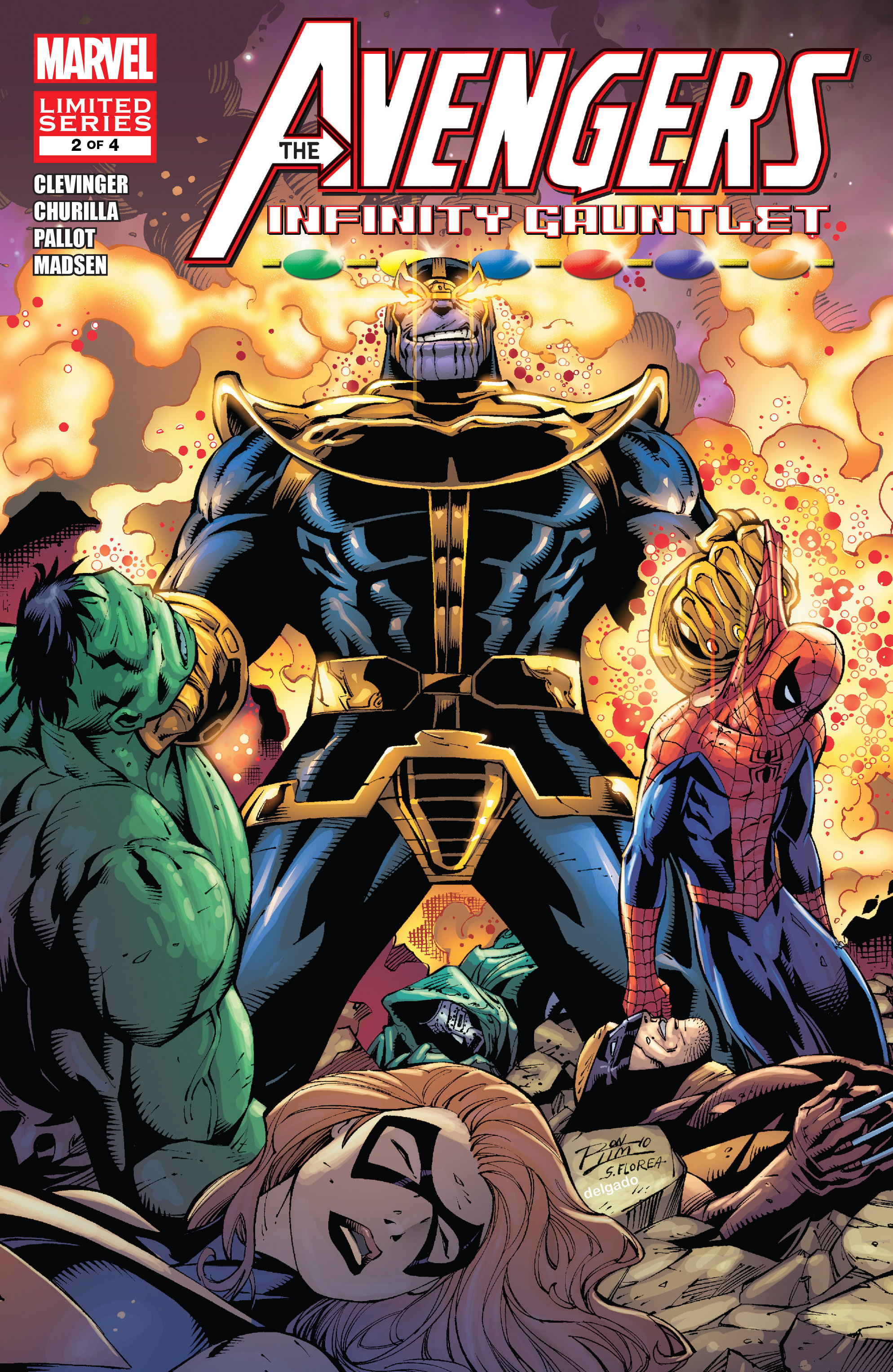 Read online Avengers & the Infinity Gauntlet comic -  Issue #2 - 1