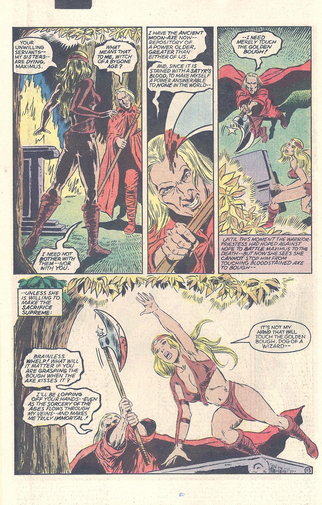 Read online Arak Son of Thunder comic -  Issue #30 - 18