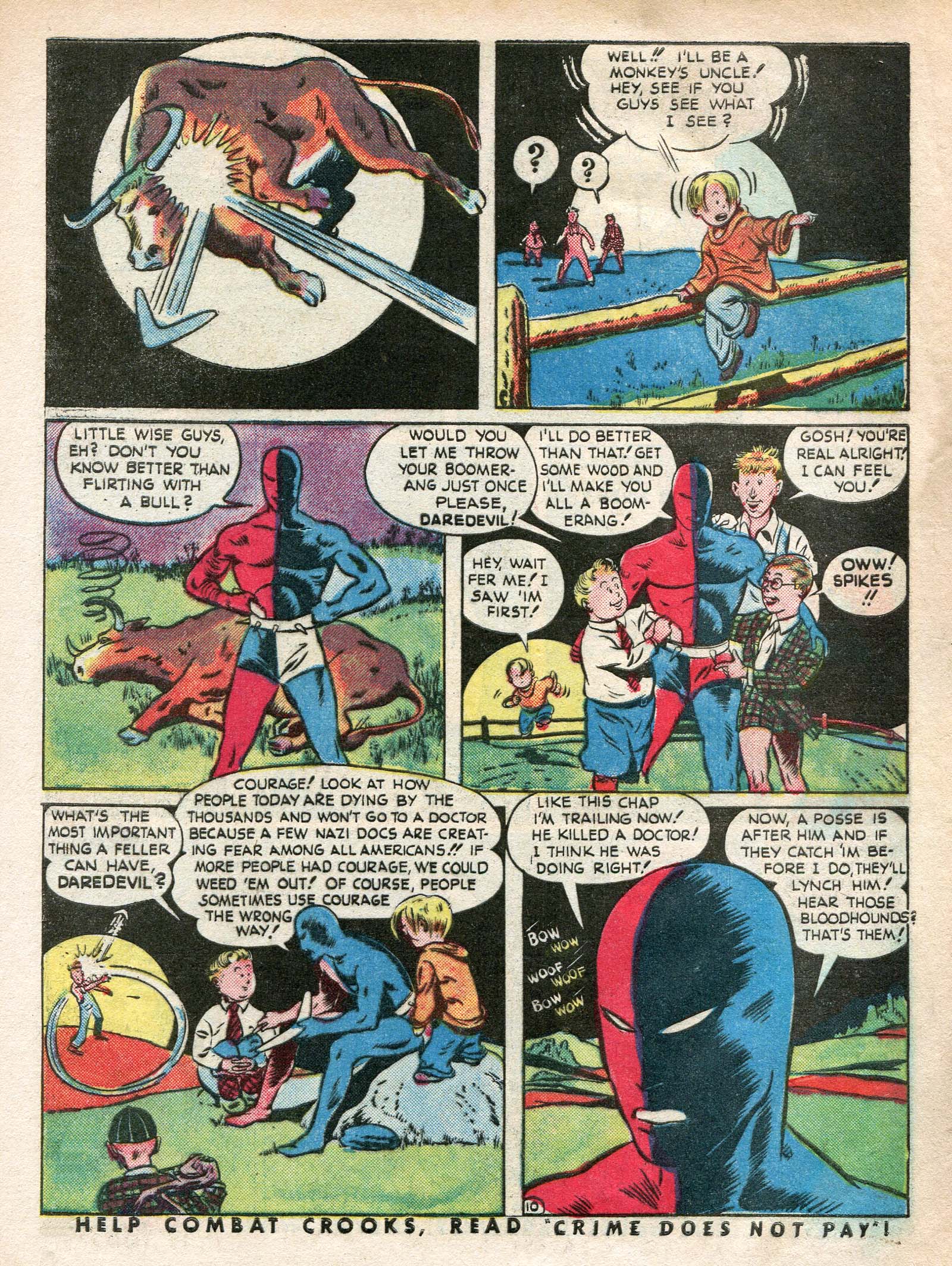 Read online Daredevil (1941) comic -  Issue #13 - 12