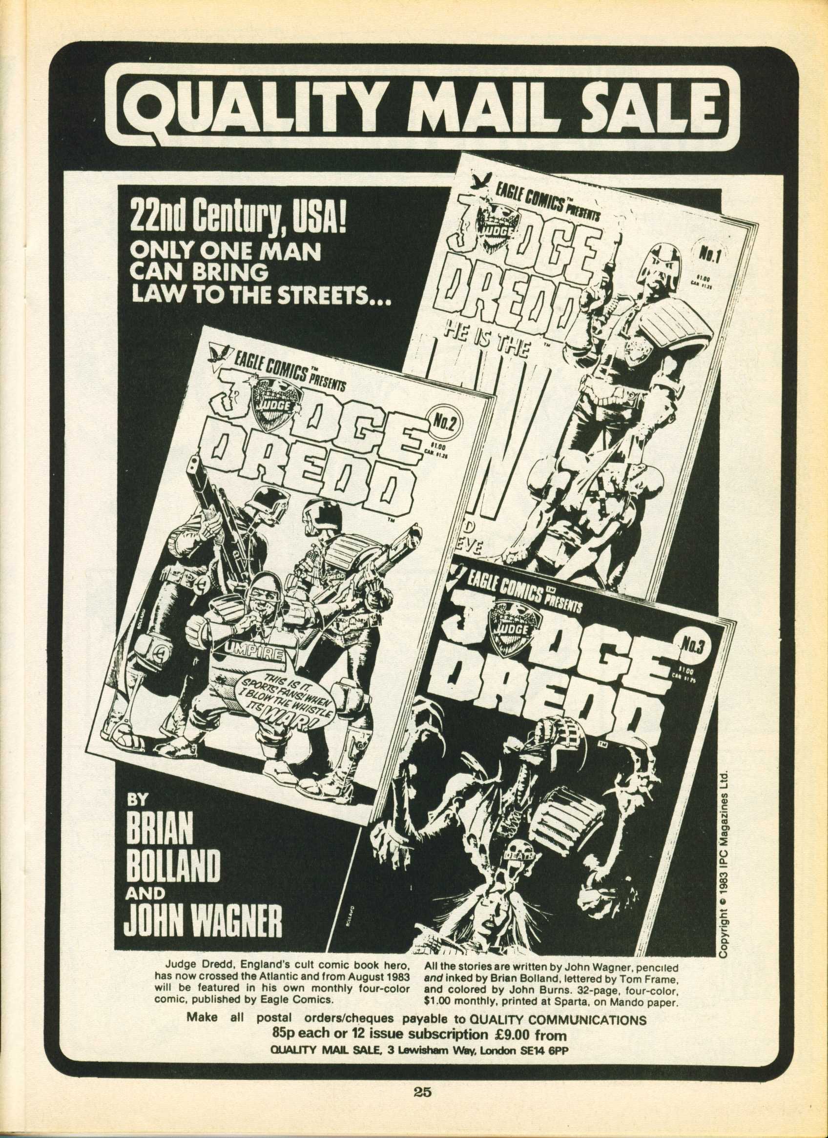 Read online Warrior comic -  Issue #14 - 25