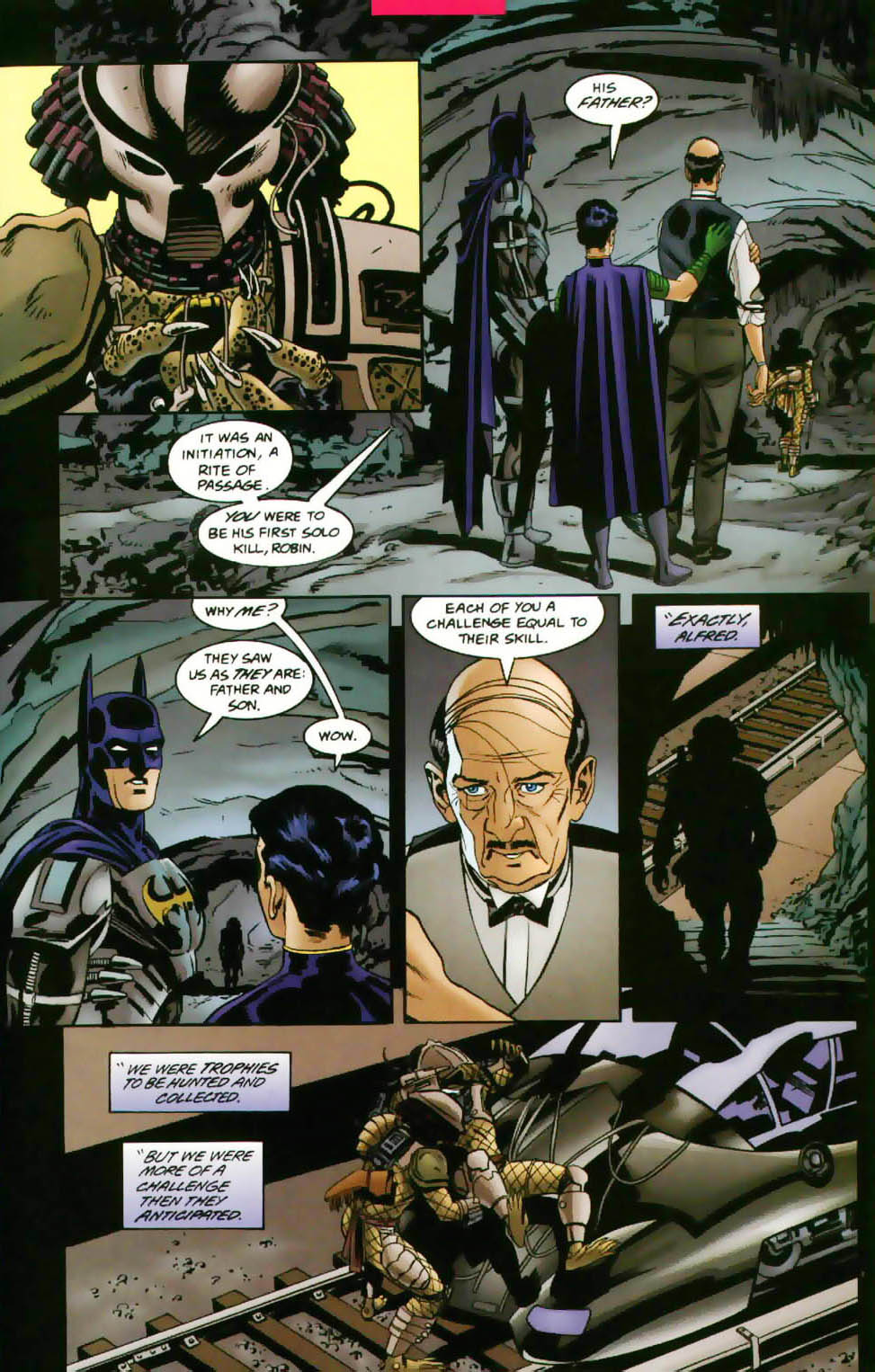 Read online Batman/Predator III comic -  Issue #4 - 32