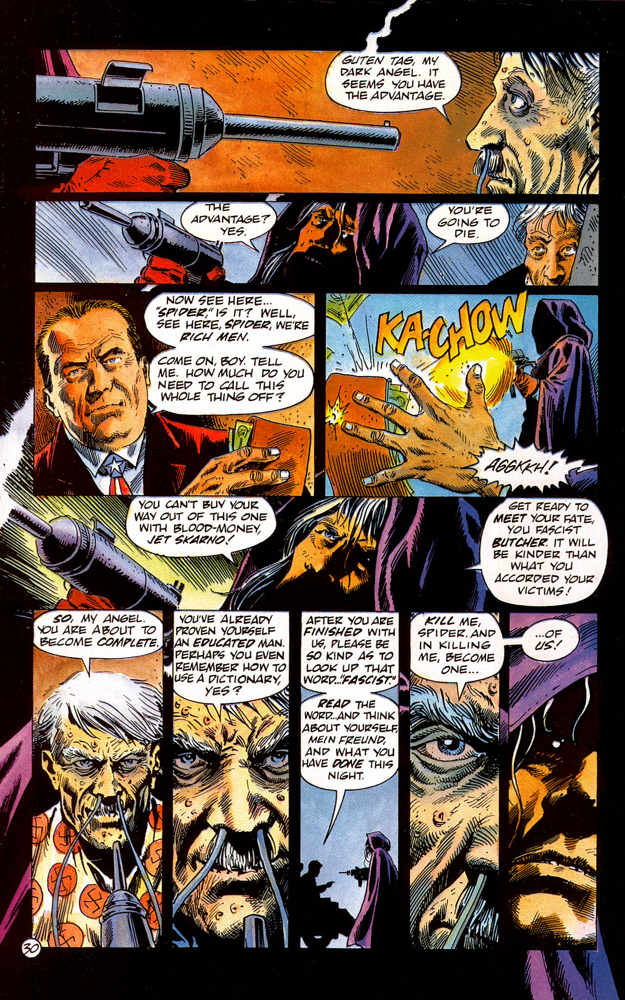 Read online The Spider (1991) comic -  Issue #3 - 32