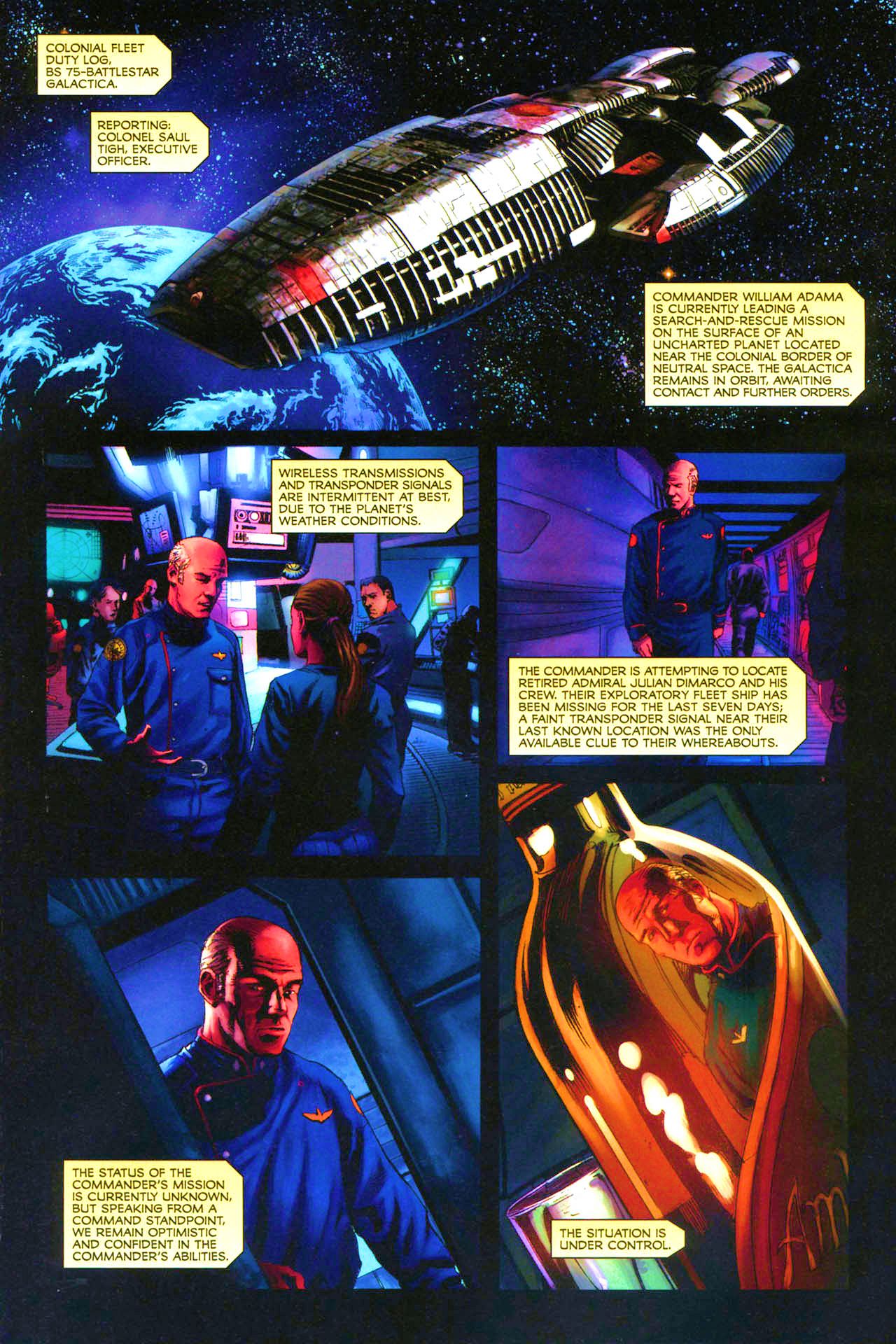 Read online Battlestar Galactica: Season Zero comic -  Issue #1 - 5