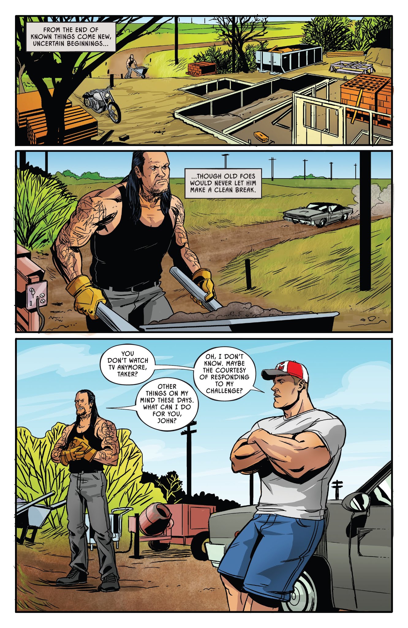Read online WWE: Undertaker comic -  Issue # TPB - 102