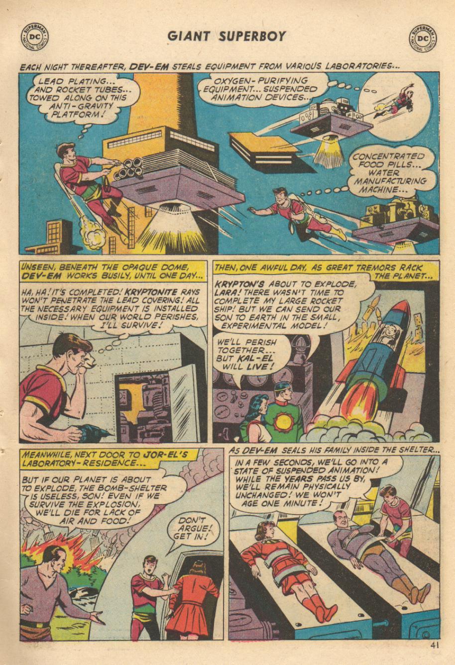 Read online Superboy (1949) comic -  Issue #138 - 40