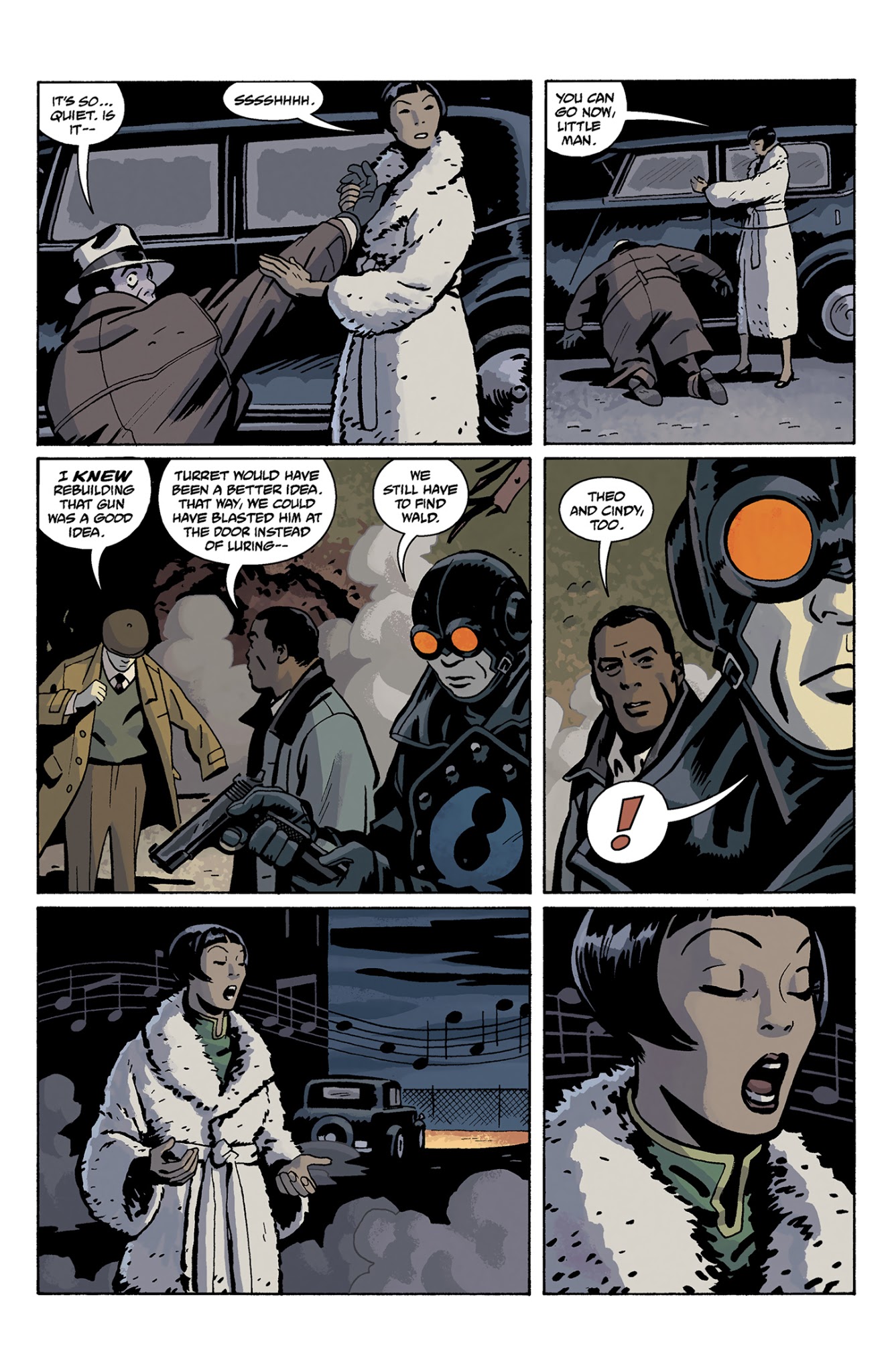 Read online Lobster Johnson: The Burning Hand comic -  Issue #4 - 19