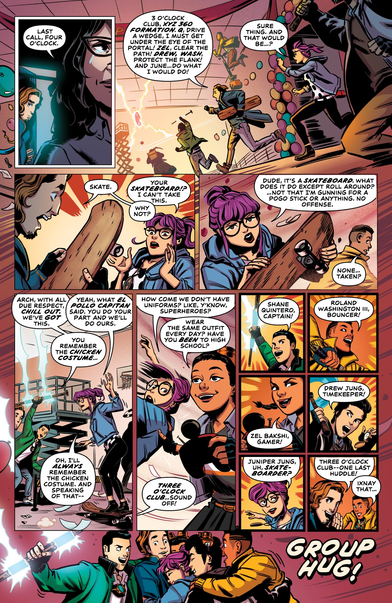 Read online Three O'Clock Club comic -  Issue #5 - 6