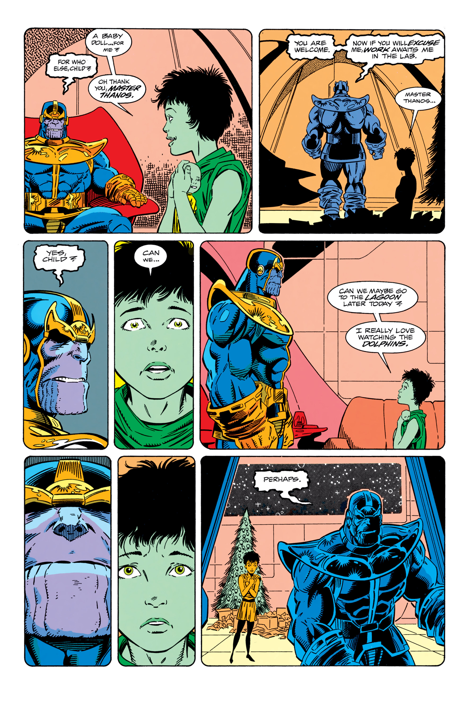 Read online Marvel-Verse: Thanos comic -  Issue # TPB - 92