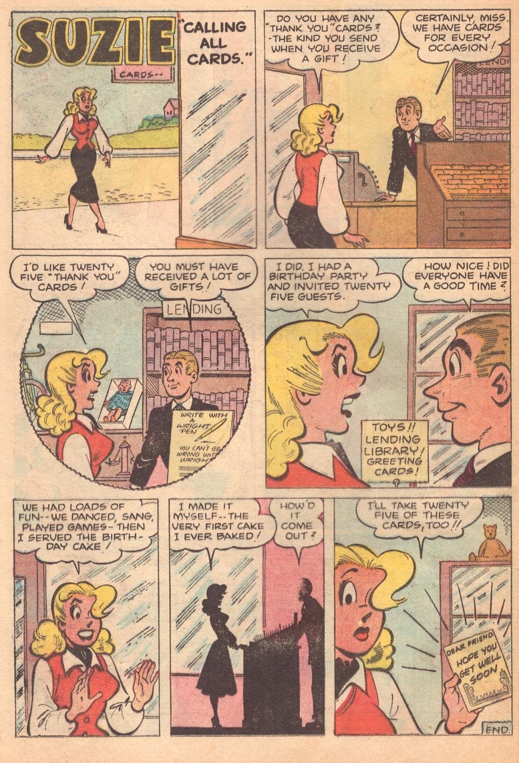 Read online Suzie Comics comic -  Issue #100 - 24