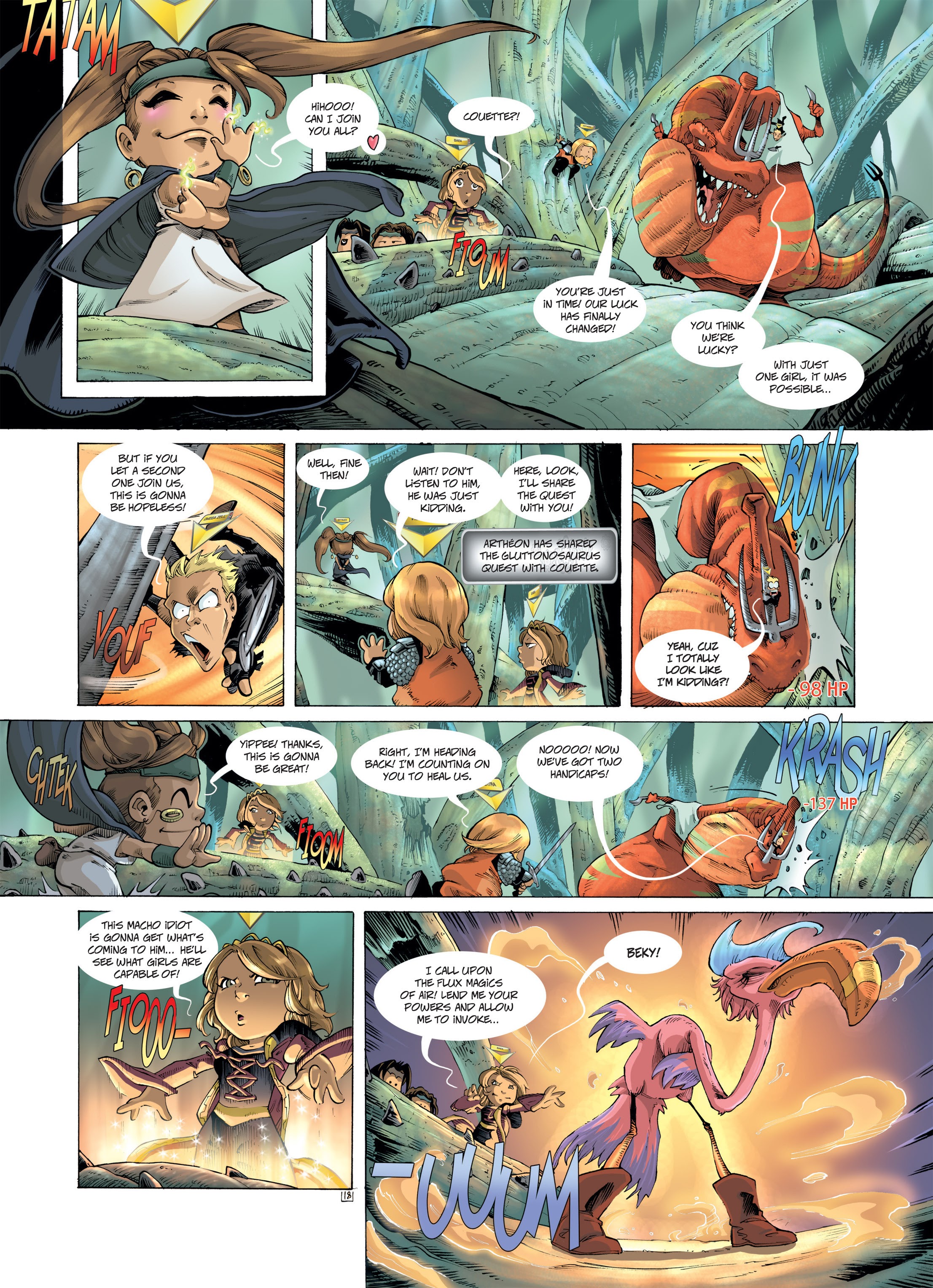 Read online Noob comic -  Issue #1 - 21
