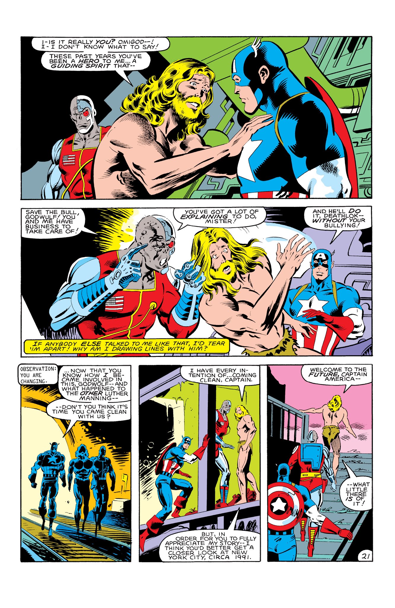 Read online Deathlok the Demolisher: The Complete Collection comic -  Issue # TPB - 307