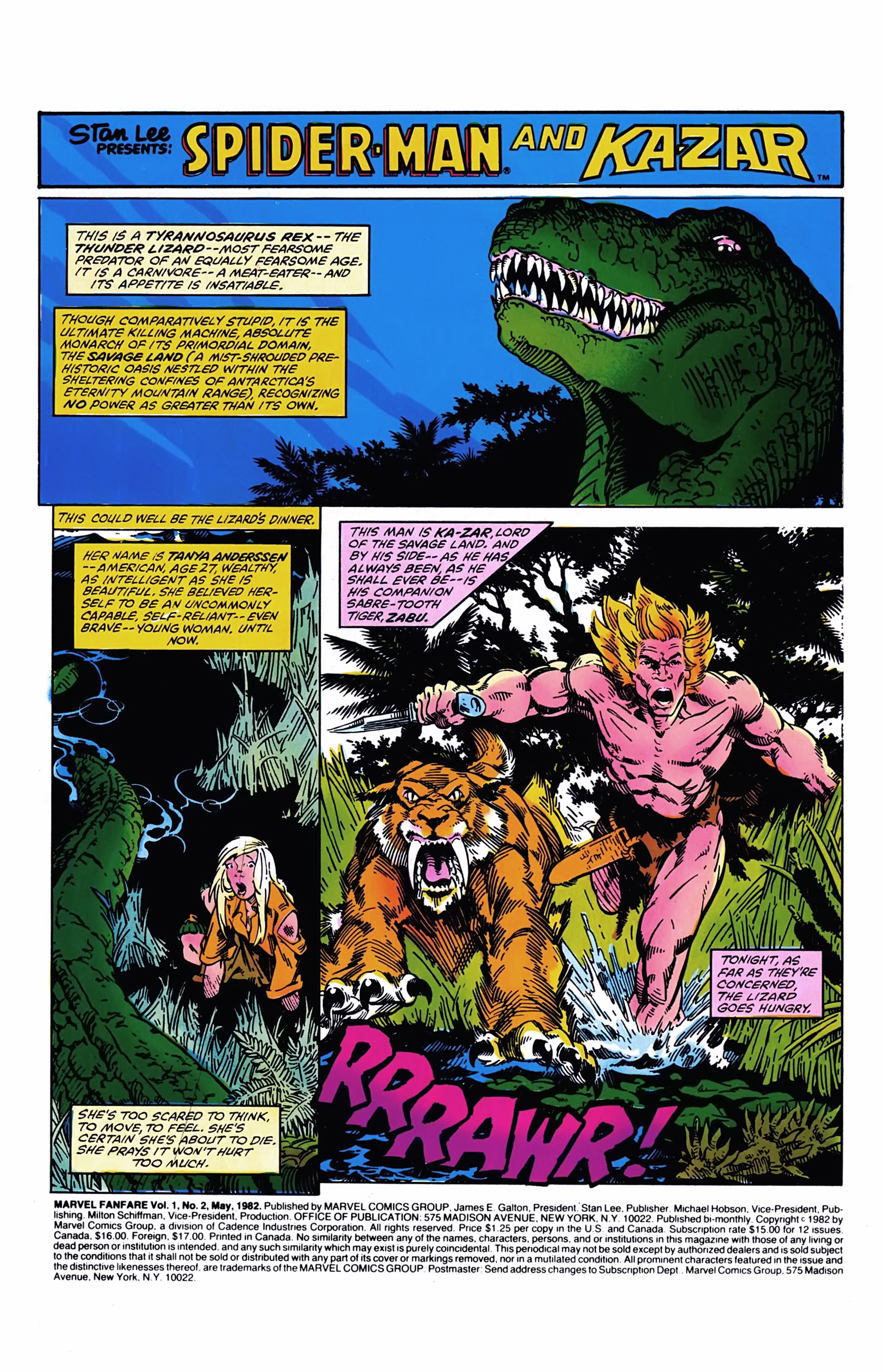 Read online Marvel Fanfare (1982) comic -  Issue #2 - 3