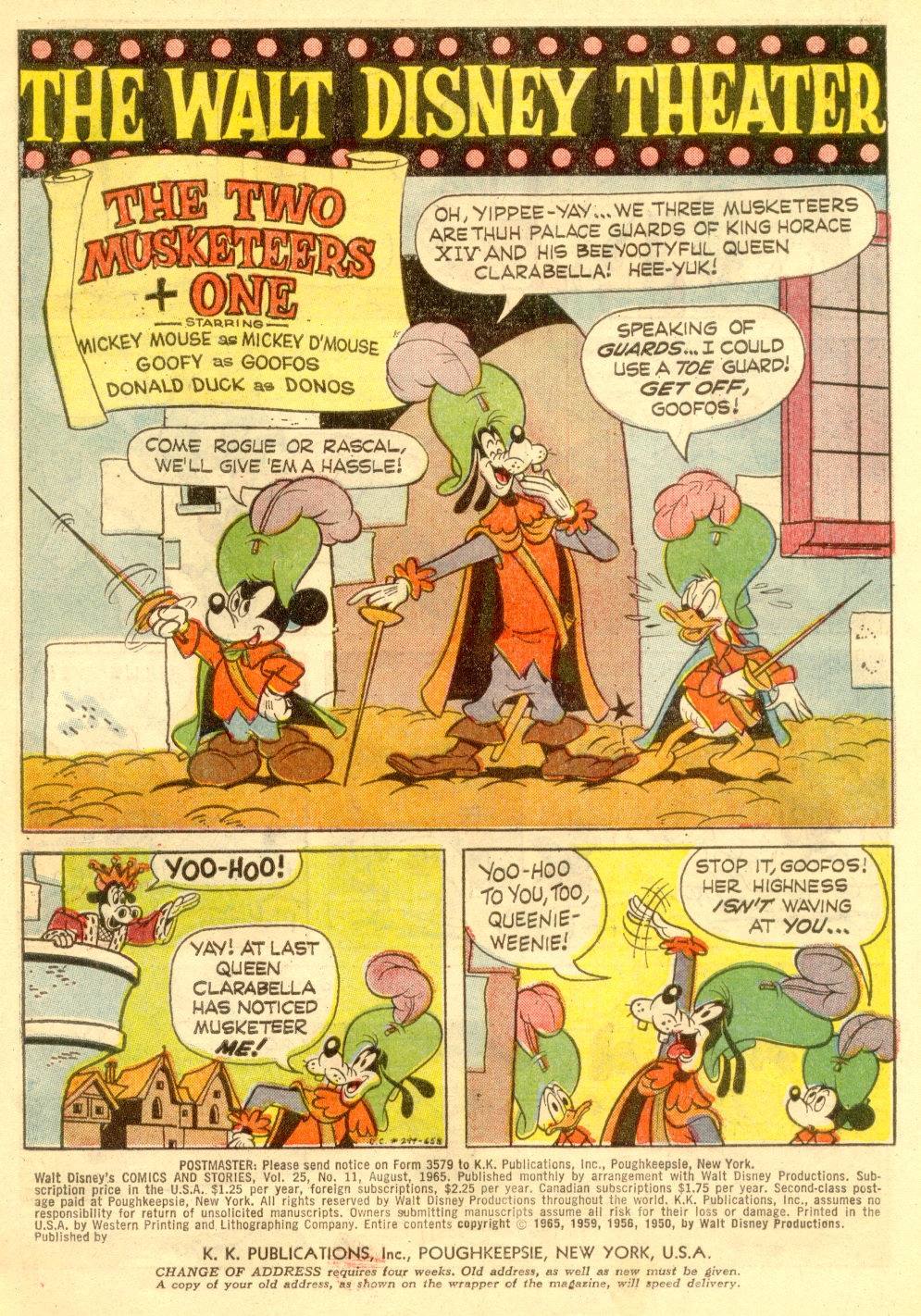 Read online Walt Disney's Comics and Stories comic -  Issue #299 - 2