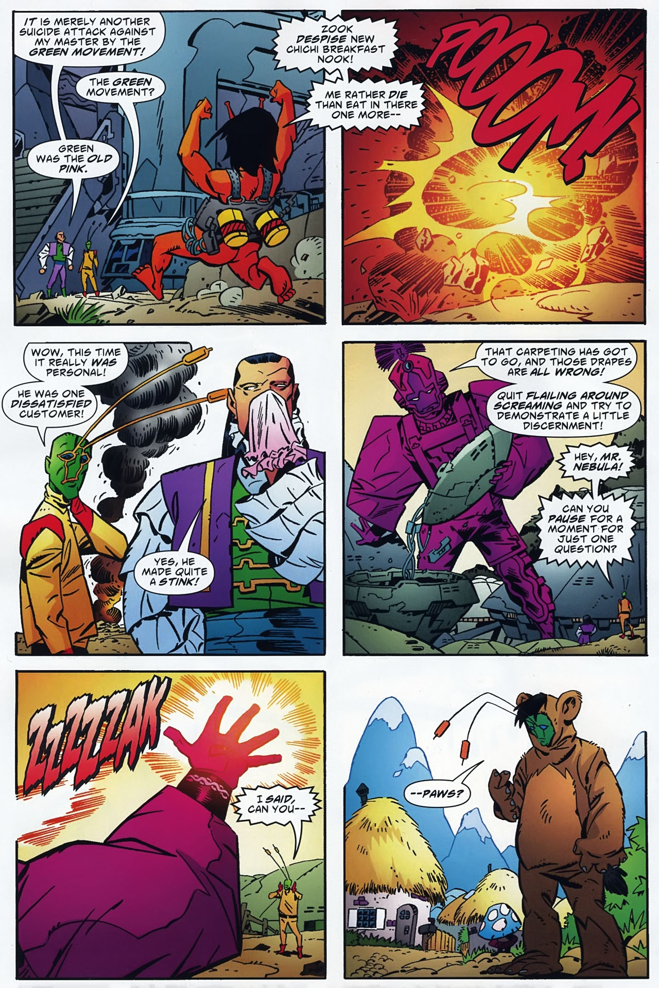 Read online Ambush Bug: Year None comic -  Issue #2 - 10