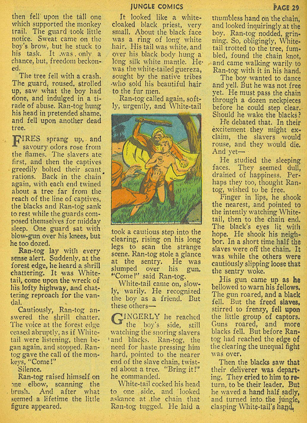 Read online Jungle Comics comic -  Issue #6 - 31