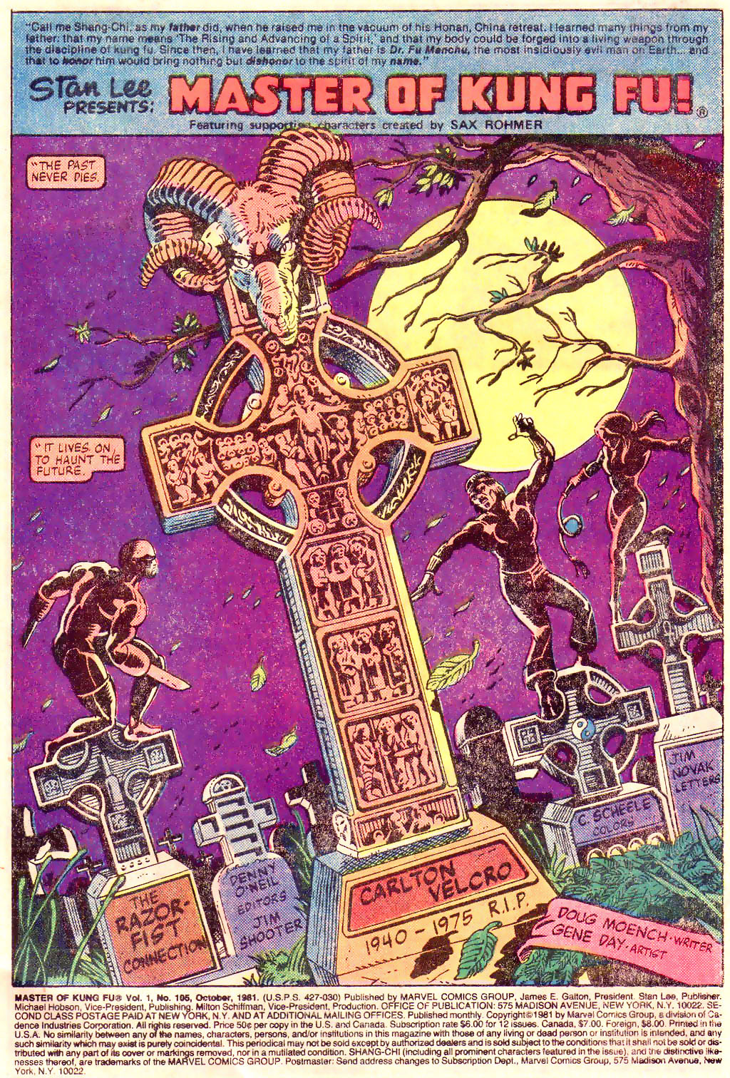 Read online Master of Kung Fu (1974) comic -  Issue #105 - 2