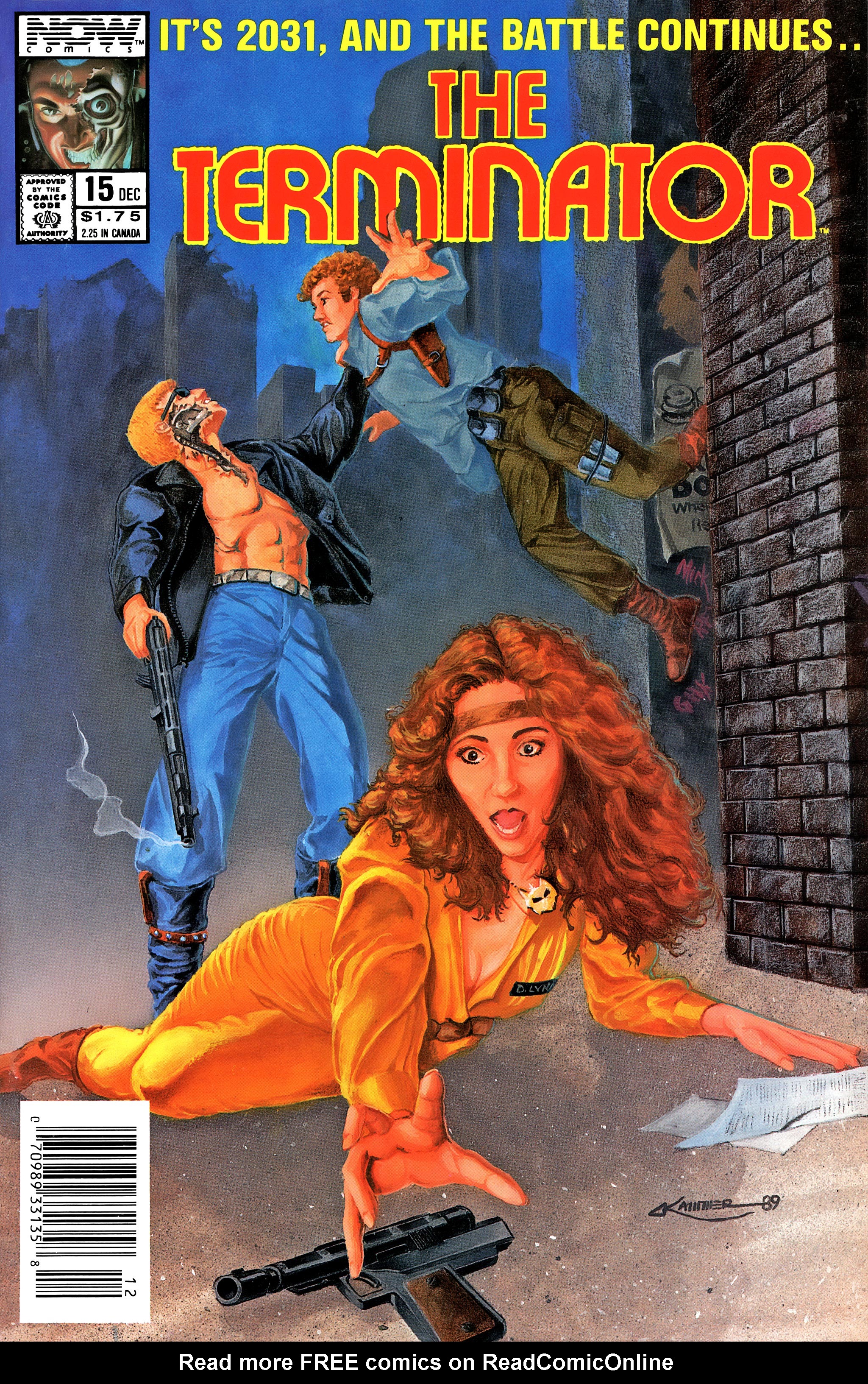 Read online The Terminator (1988) comic -  Issue #15 - 1