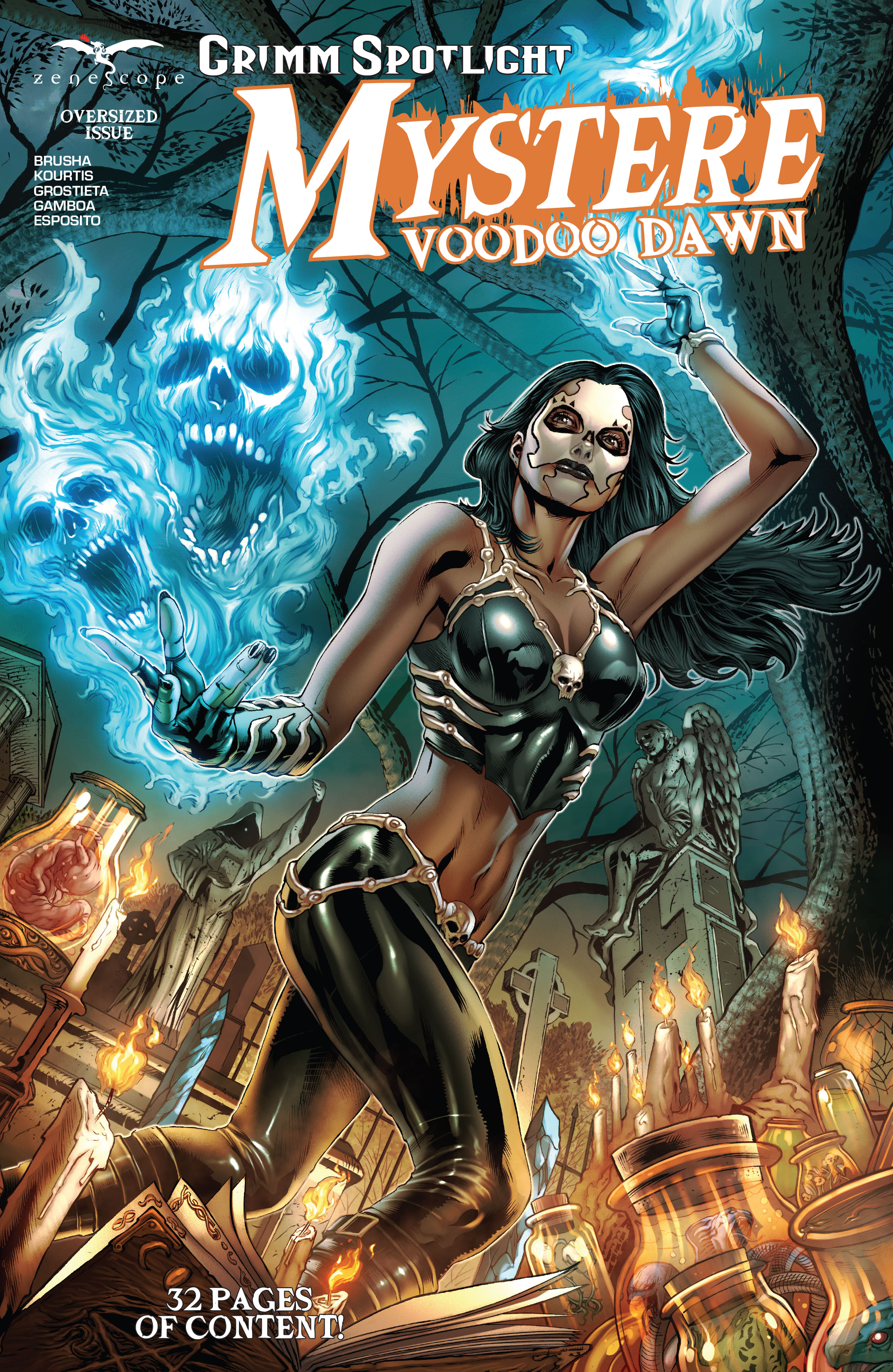 Read online Grimm Spotlight: Mystere: Voodoo Dawn comic -  Issue # Full - 1
