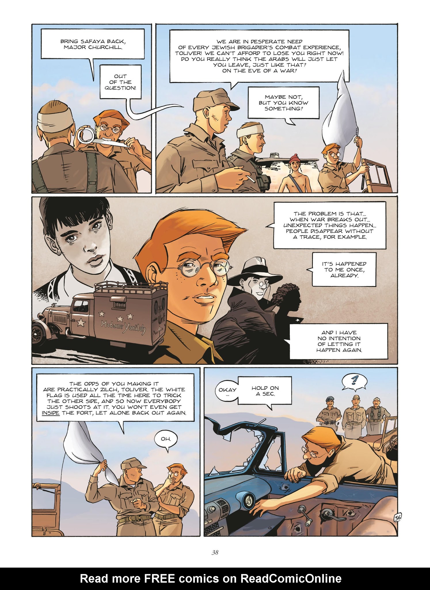 Read online The Jewish Brigade comic -  Issue #3 - 38