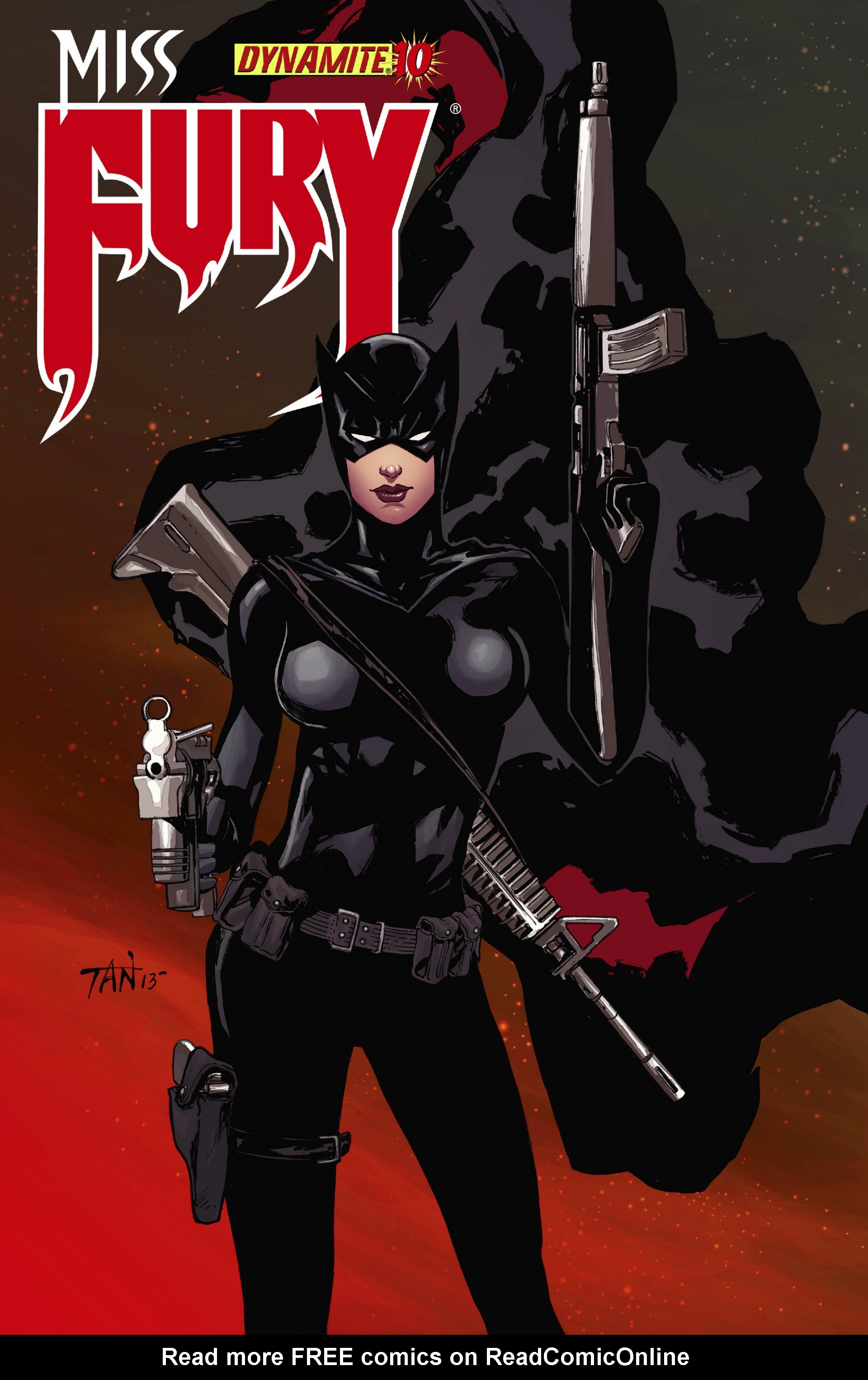 Read online Miss Fury (2013) comic -  Issue #10 - 1