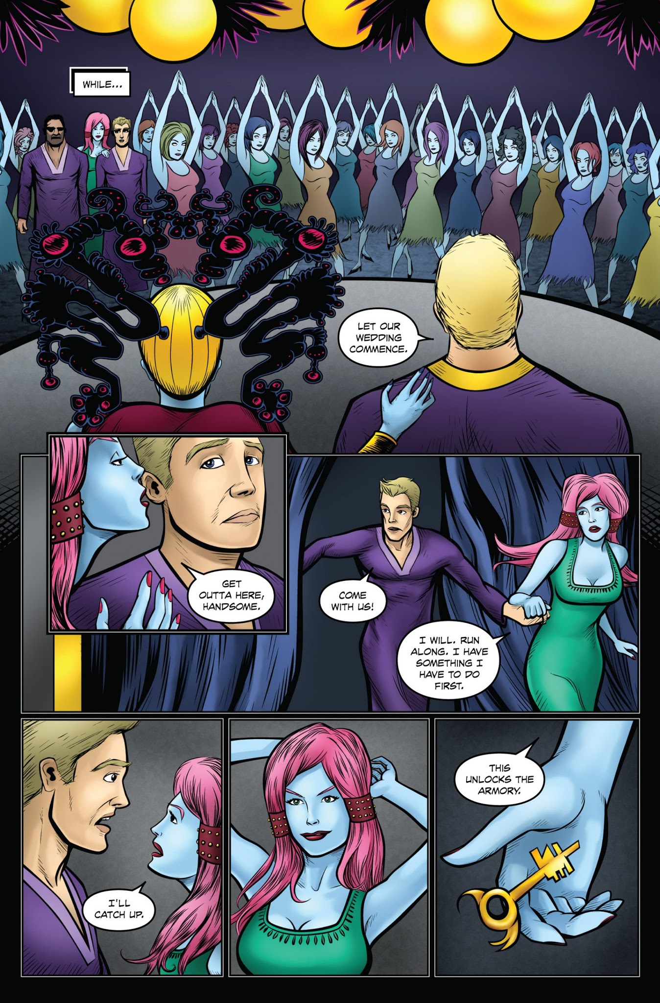 Read online Space Women Beyond the Stratosphere comic -  Issue # TPB - 81