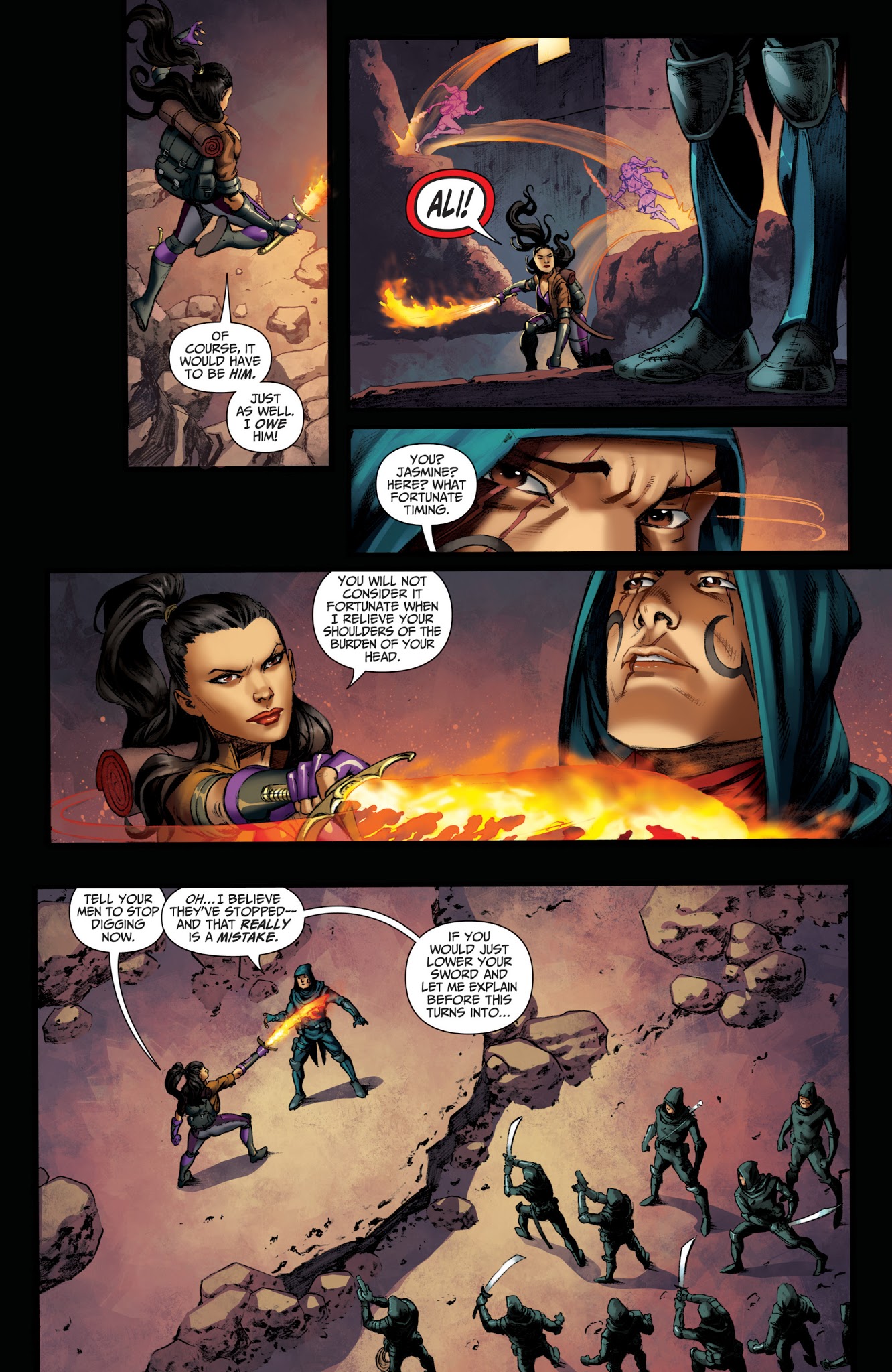 Read online Jasmine: Crown of Kings comic -  Issue #1 - 12