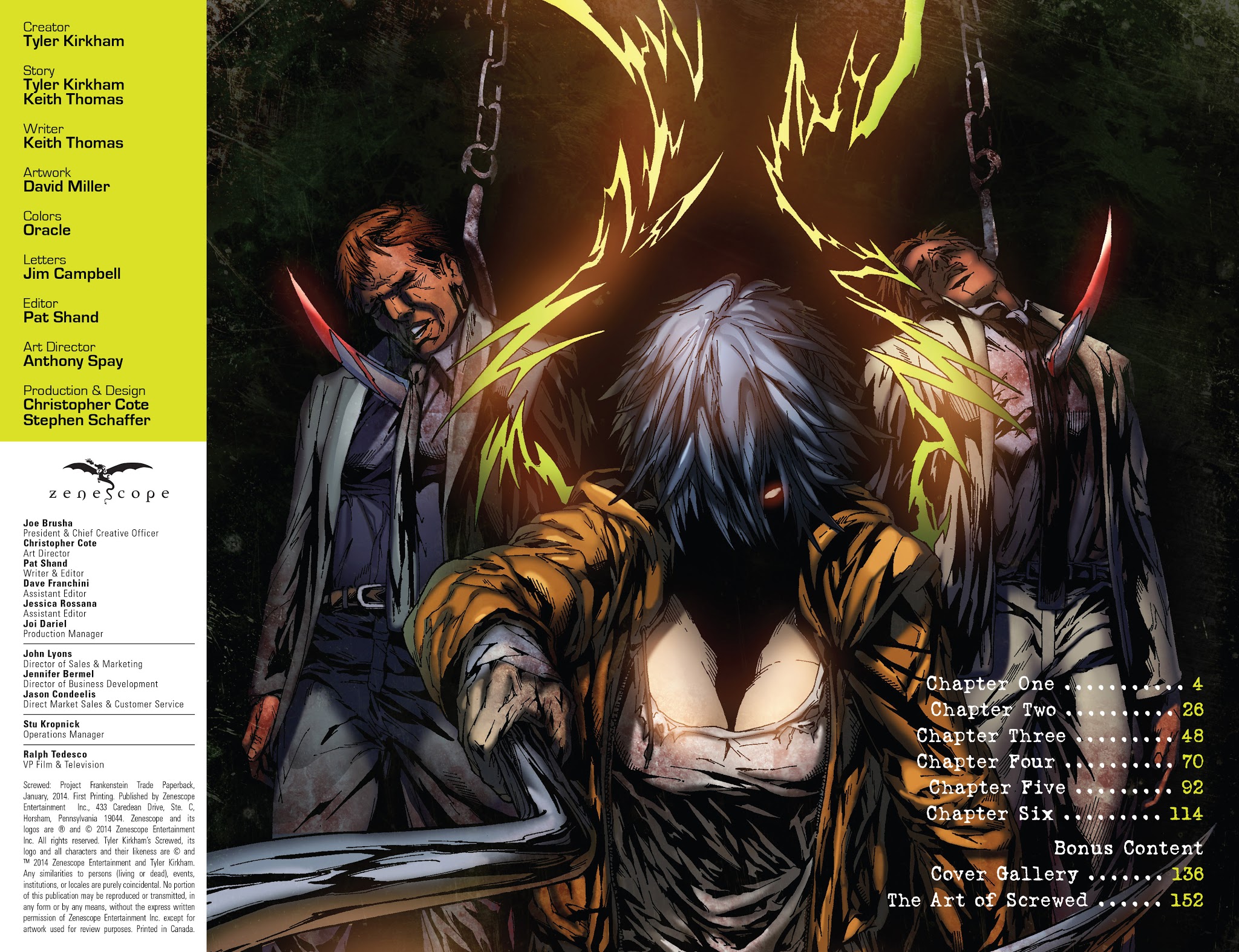 Read online Screwed comic -  Issue # TPB - 3