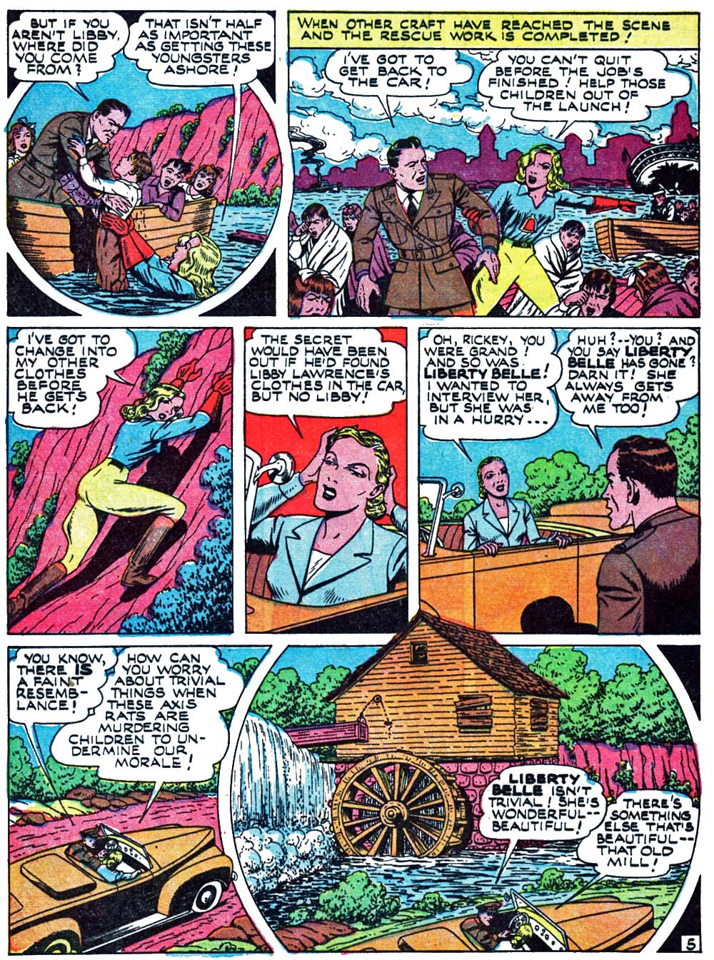 Read online Star Spangled Comics comic -  Issue #21 - 30