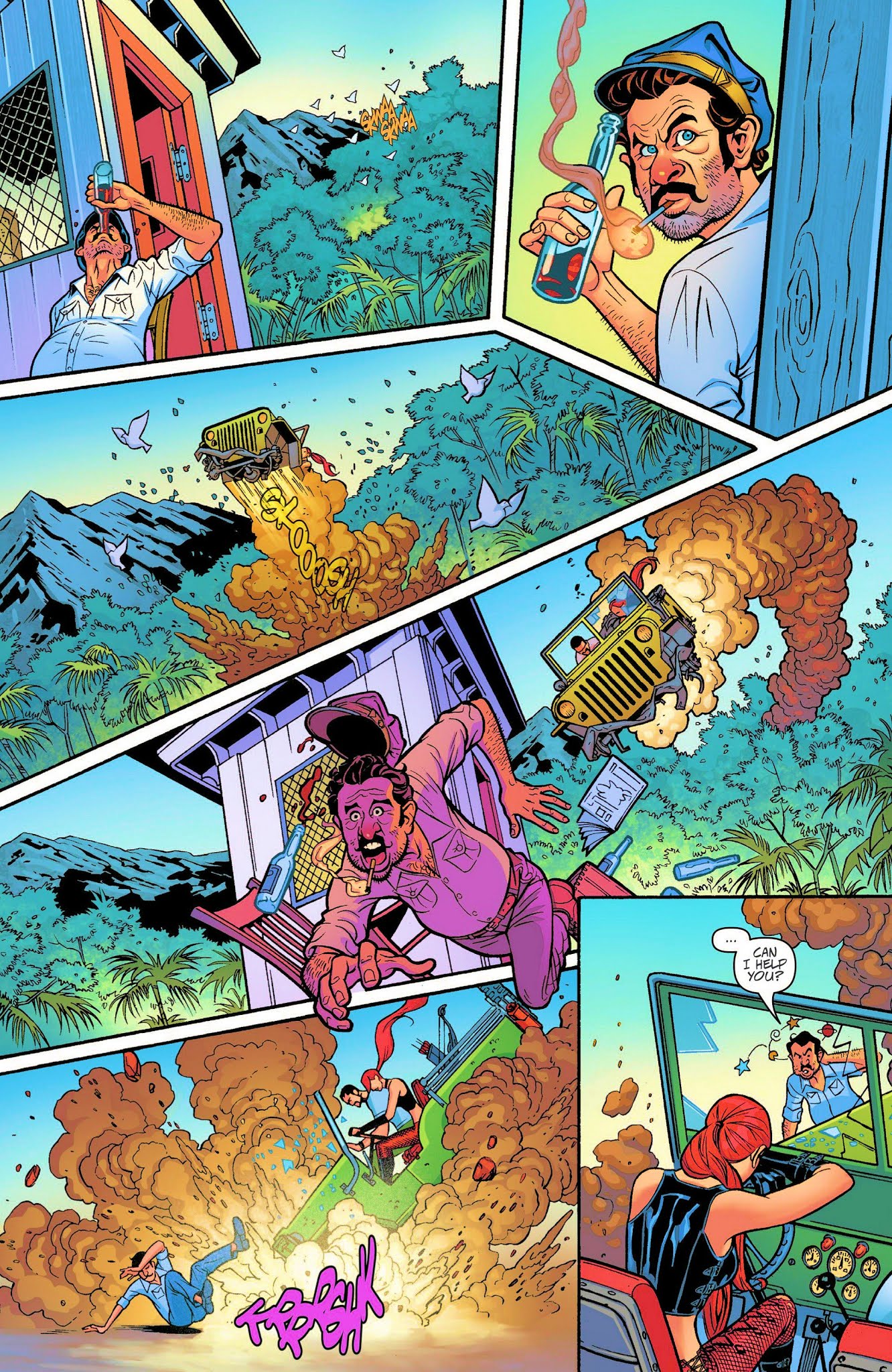 Read online Danger Girl: Trinity comic -  Issue #3 - 5