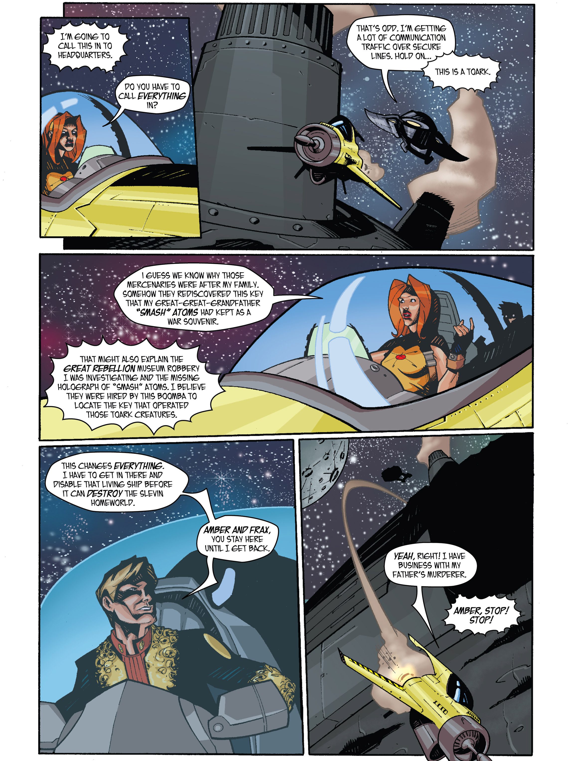 Read online Amber Atoms comic -  Issue #4 - 9