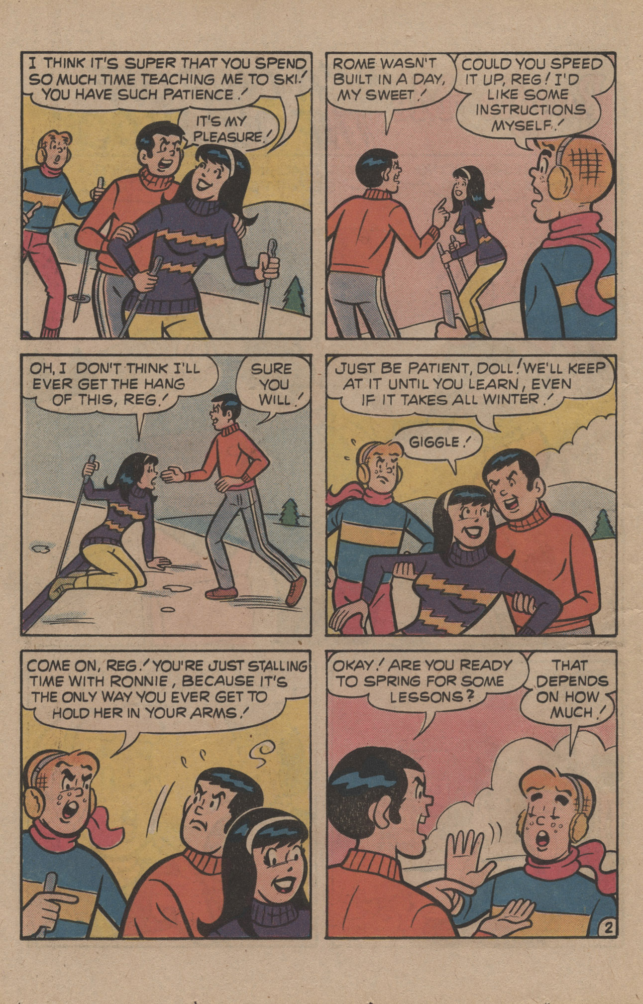 Read online Reggie and Me (1966) comic -  Issue #94 - 14