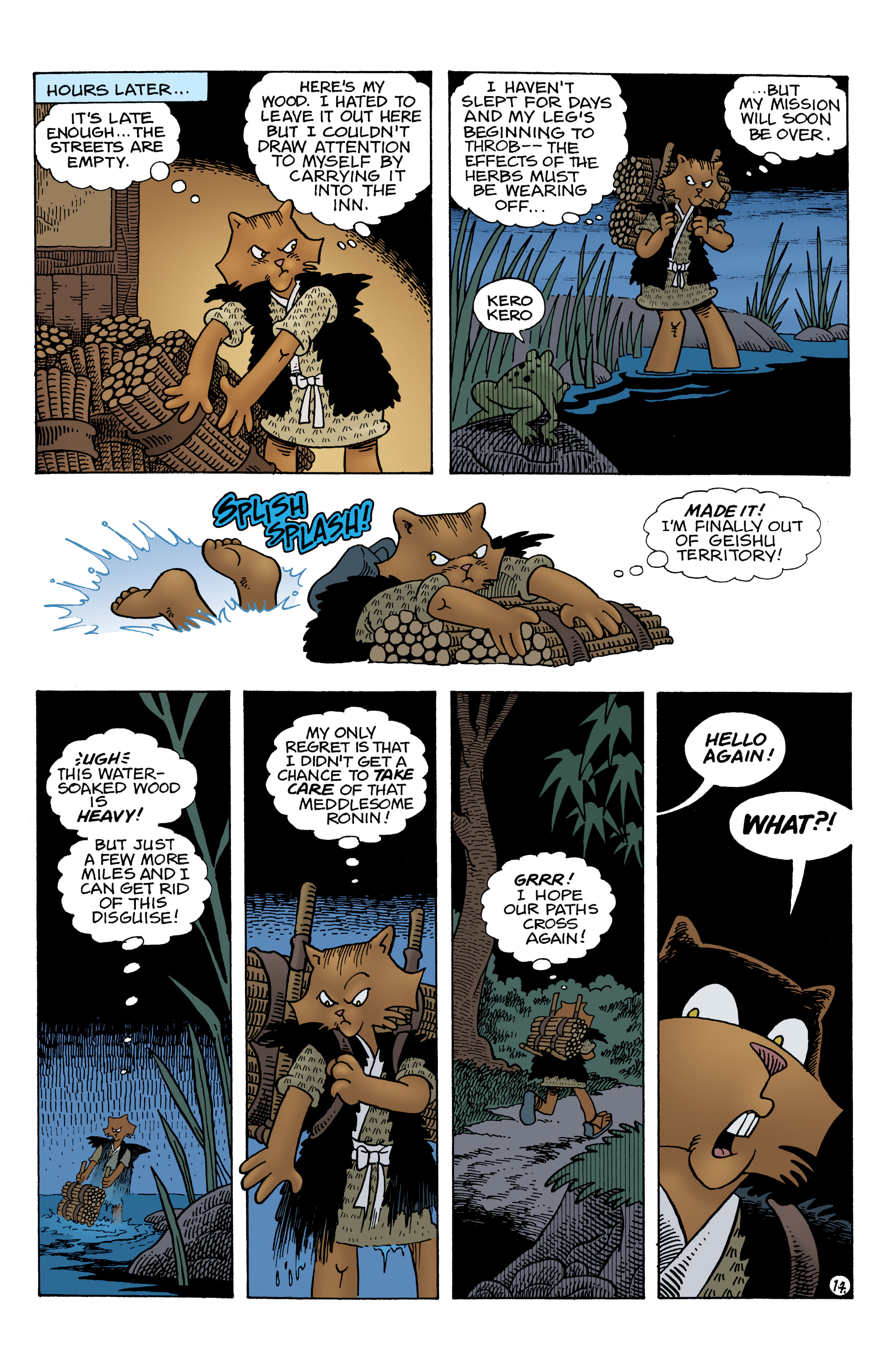 Read online Usagi Yojimbo: Wanderer’s Road comic -  Issue #6 - 16