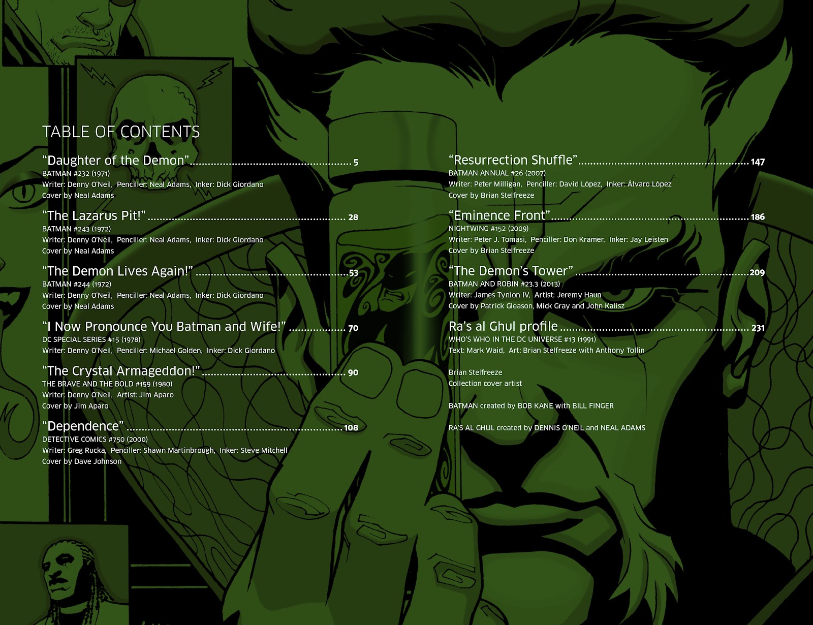 Batman Arkham: Ra's Al Ghul issue TPB (Part 1) - Page 3