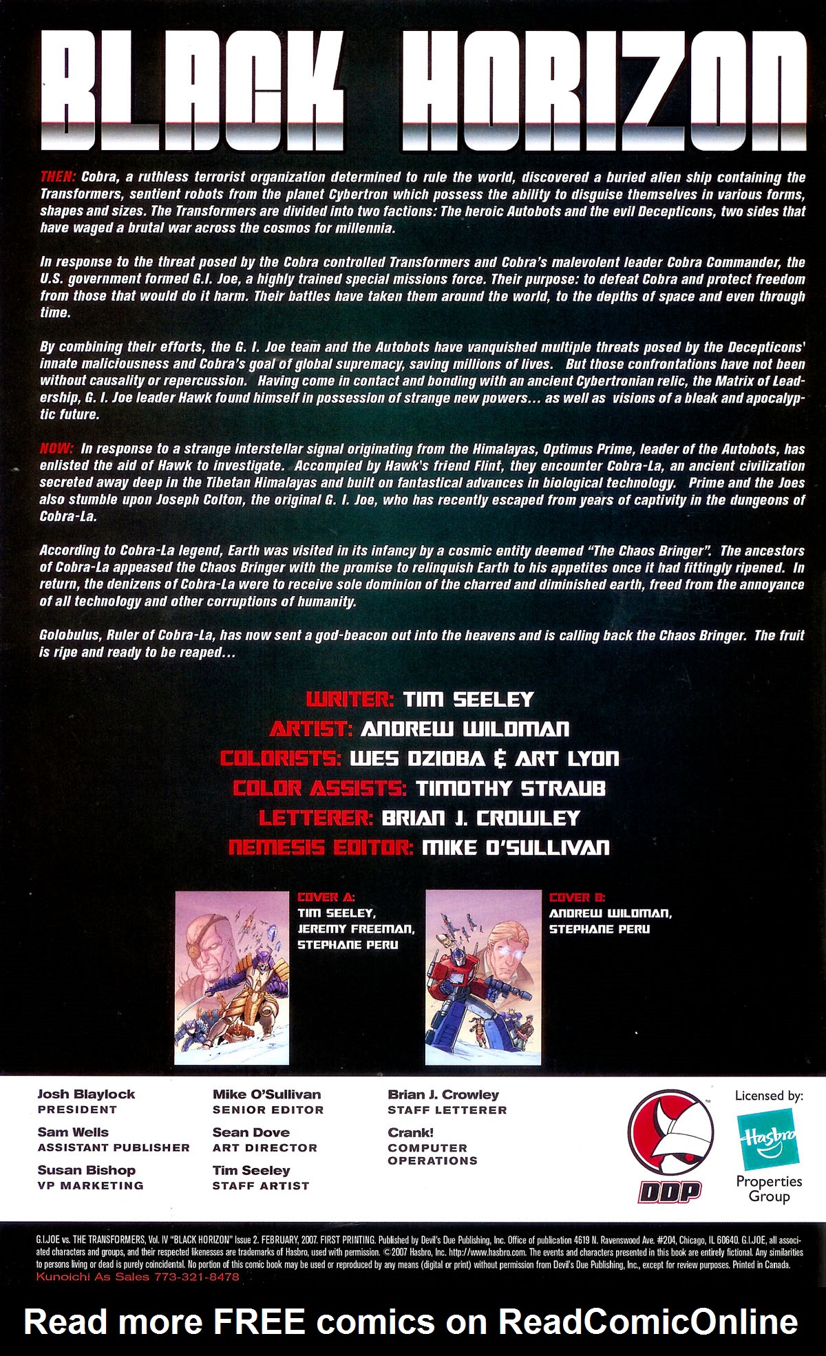 Read online G.I. Joe vs. The Transformers IV: Black Horizon comic -  Issue #2 - 3