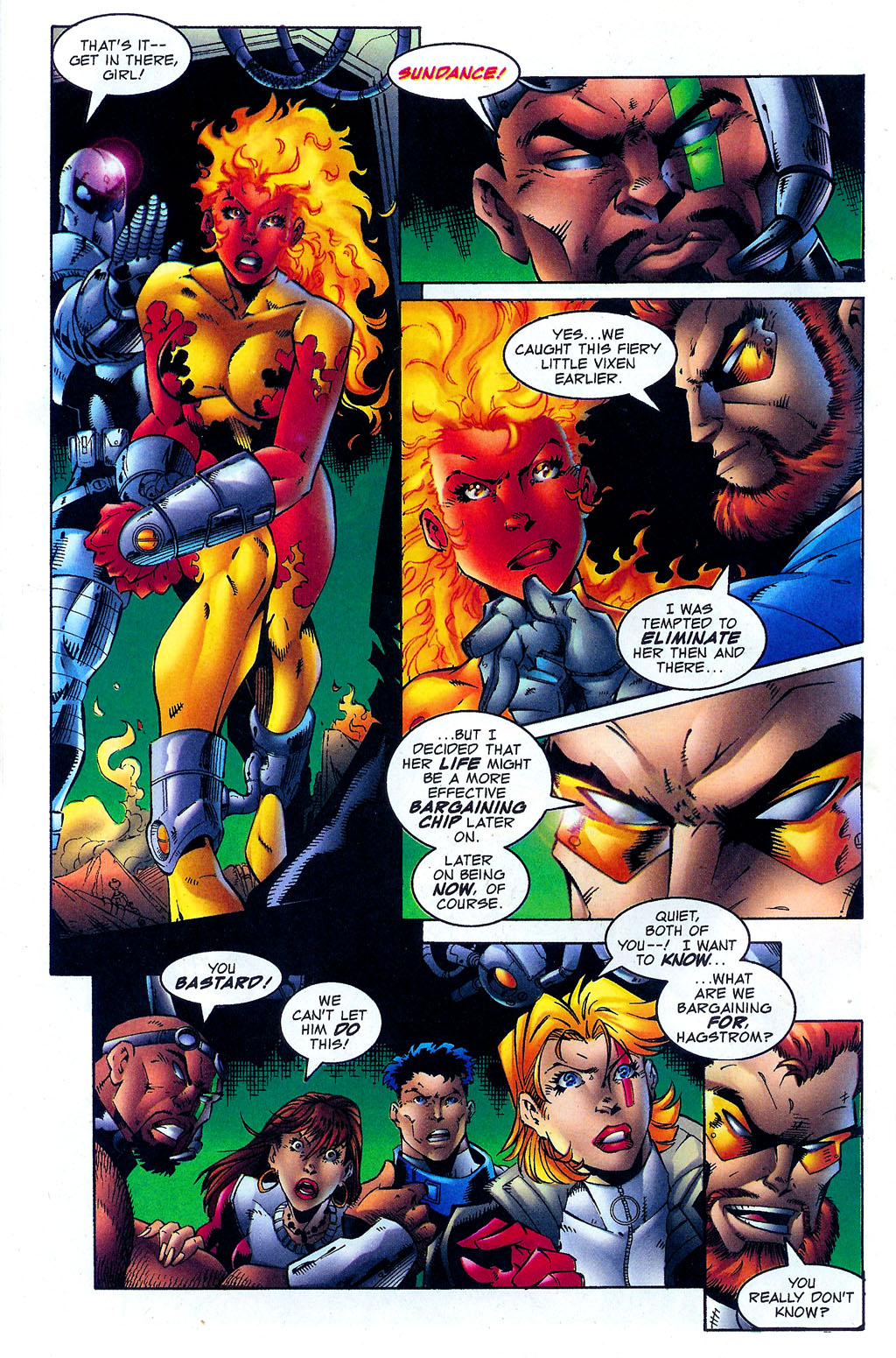 Read online New Force comic -  Issue #4 - 23