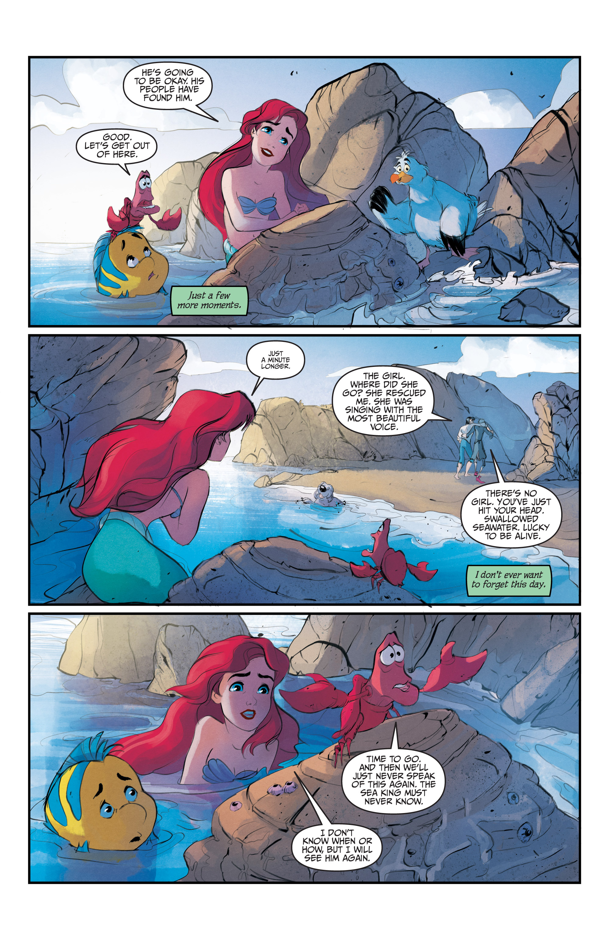 Read online Disney The Little Mermaid comic -  Issue #1 - 21