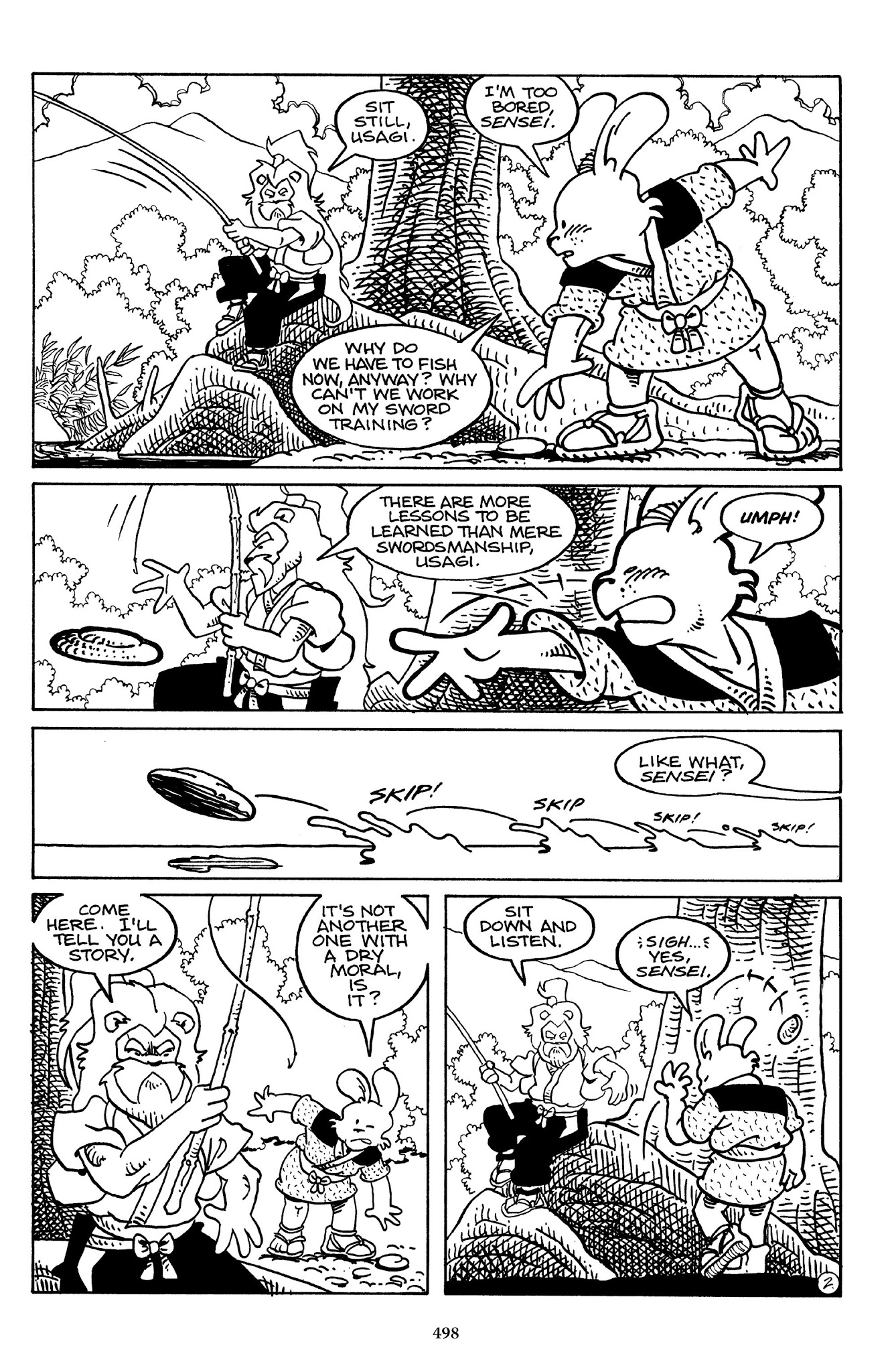 Read online The Usagi Yojimbo Saga comic -  Issue # TPB 3 - 493