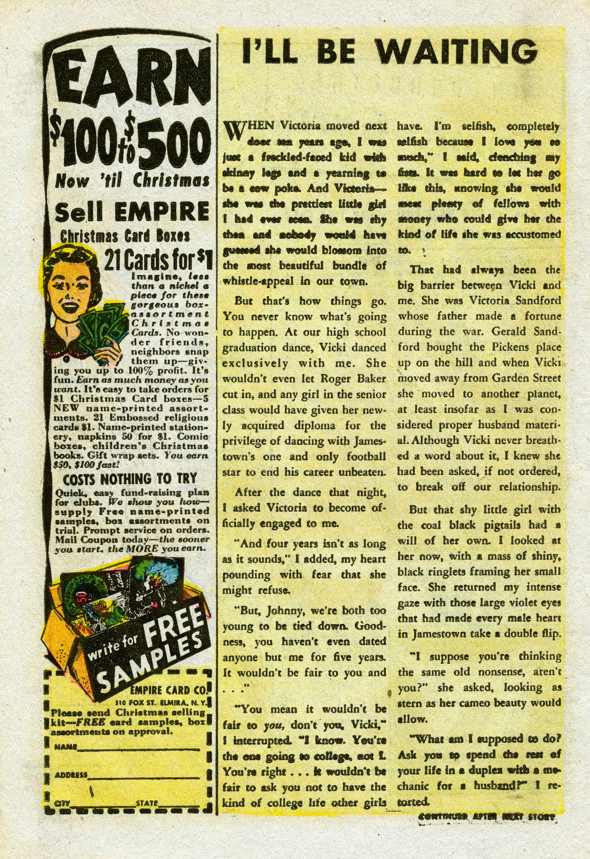 Read online Love Romances comic -  Issue #33 - 18