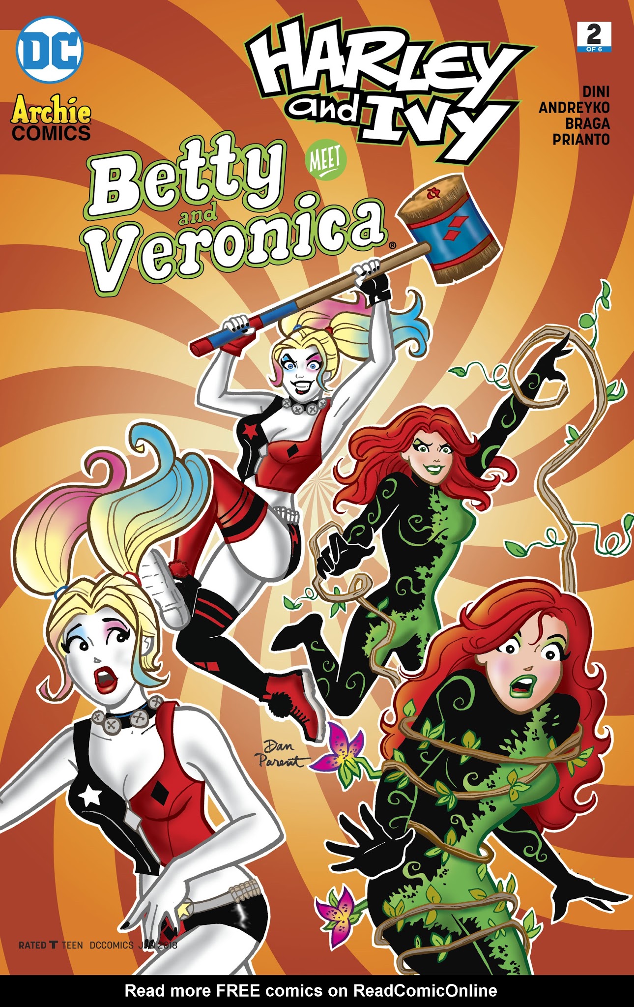 Read online Harley & Ivy Meet Betty & Veronica comic -  Issue #2 - 3