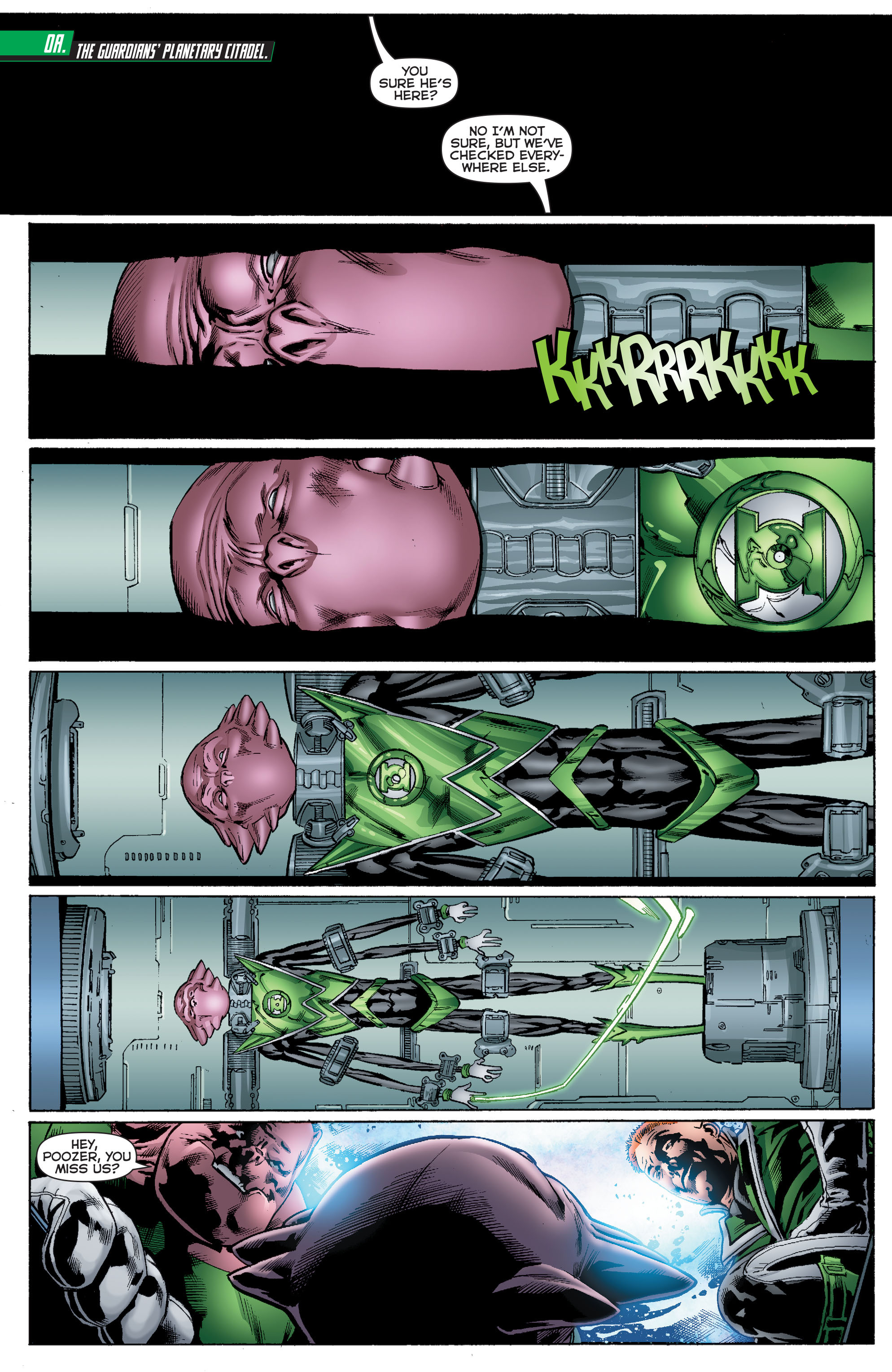 Read online Green Lantern: The Wrath of the First Lantern comic -  Issue # TPB - 320
