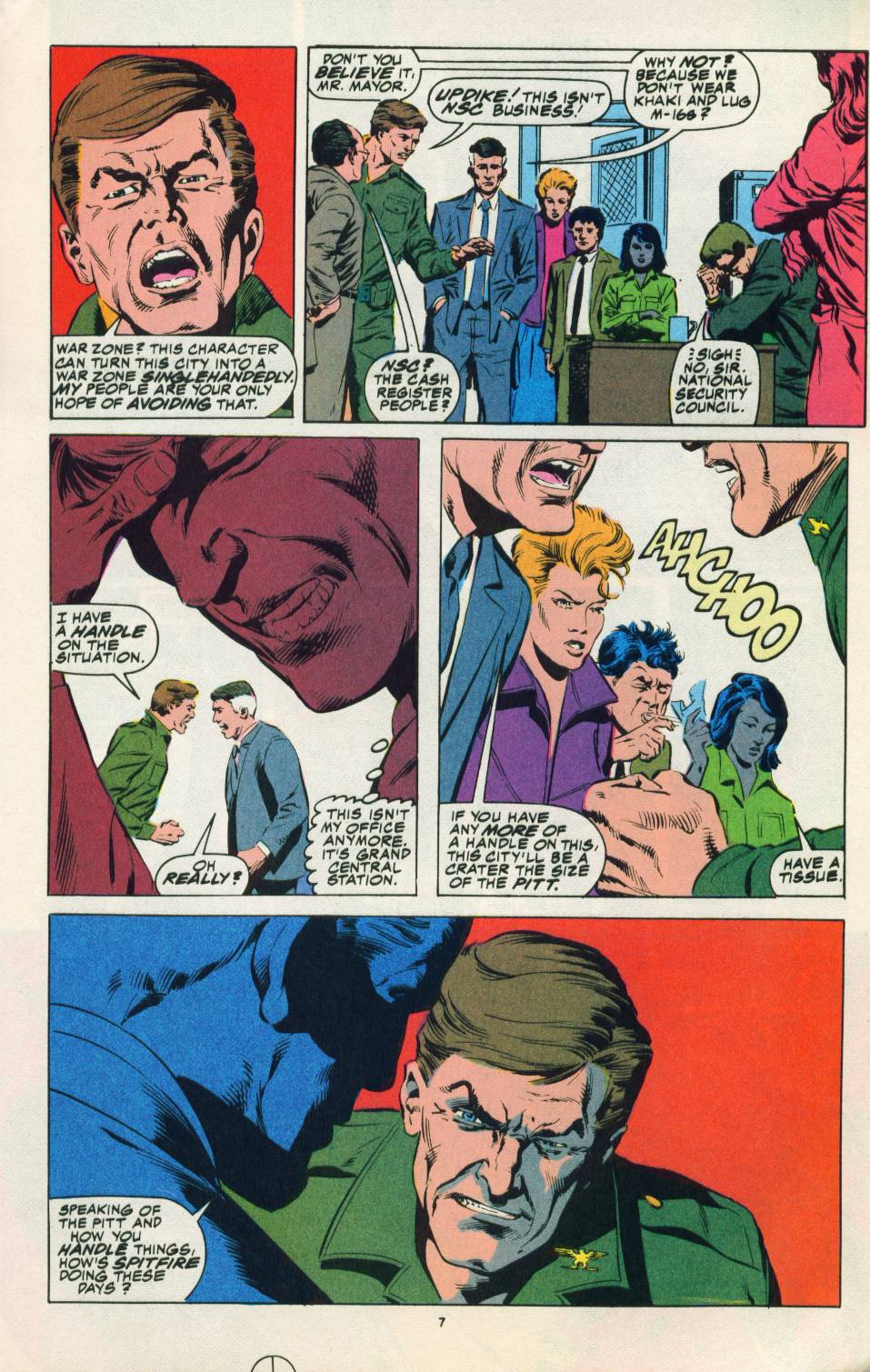 Read online Justice (1986) comic -  Issue #22 - 8